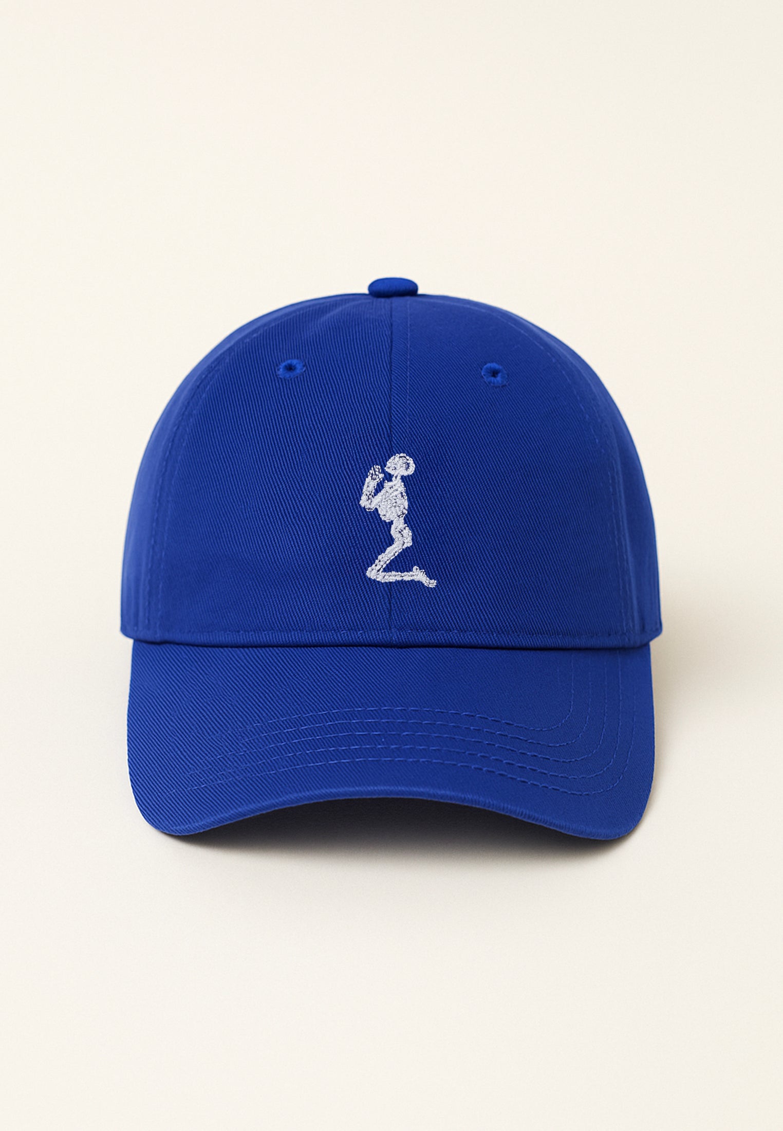 RELIGION SKELETON BASEBALL CAP ROYAL BLUE