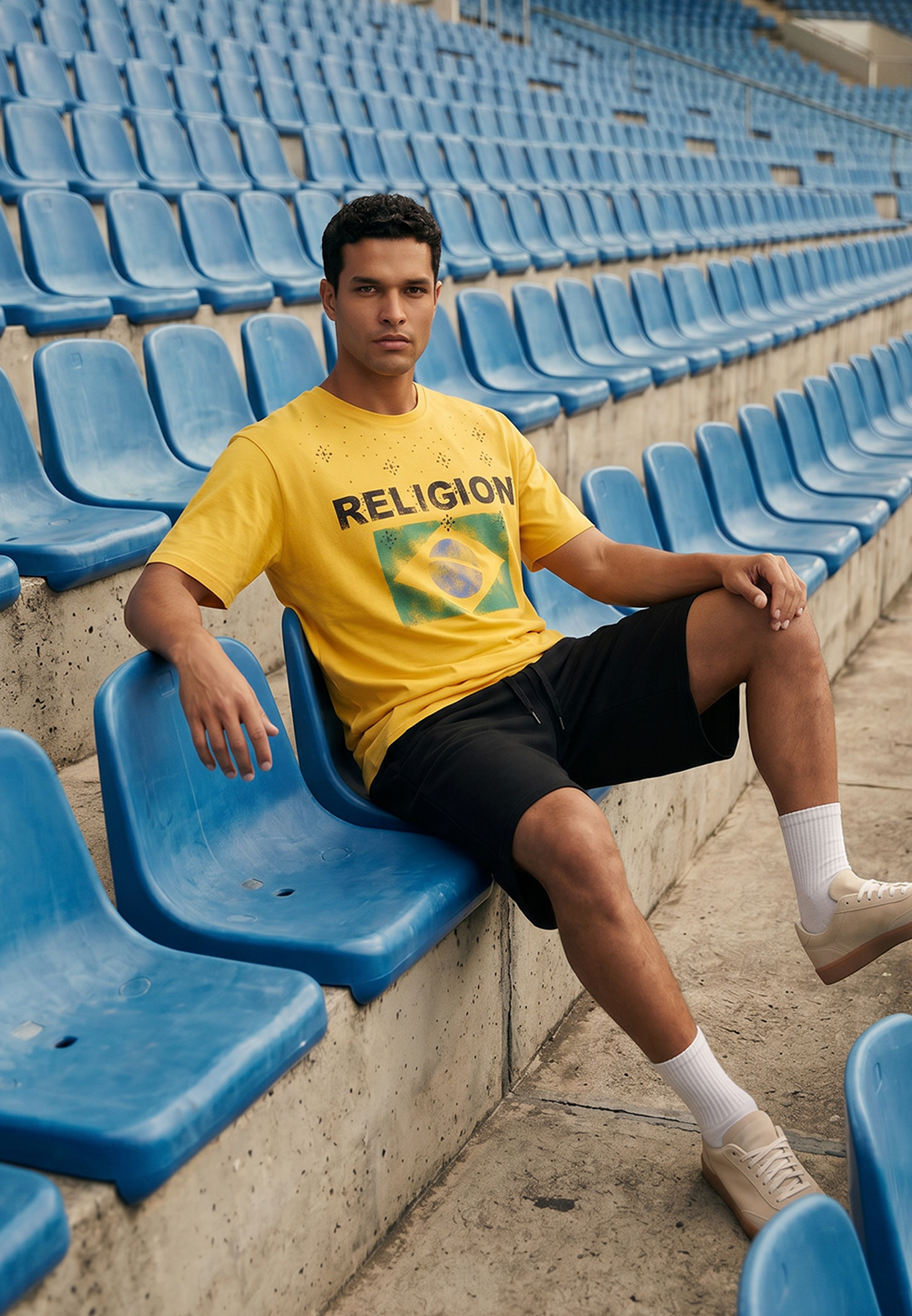 BRAZIL T-SHIRT YELLOW