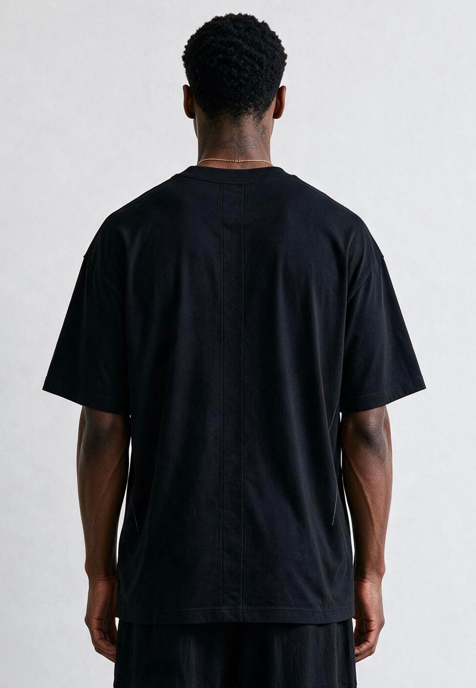 BUY ME BEER OVERSIZED T-SHIRT JET BLACK