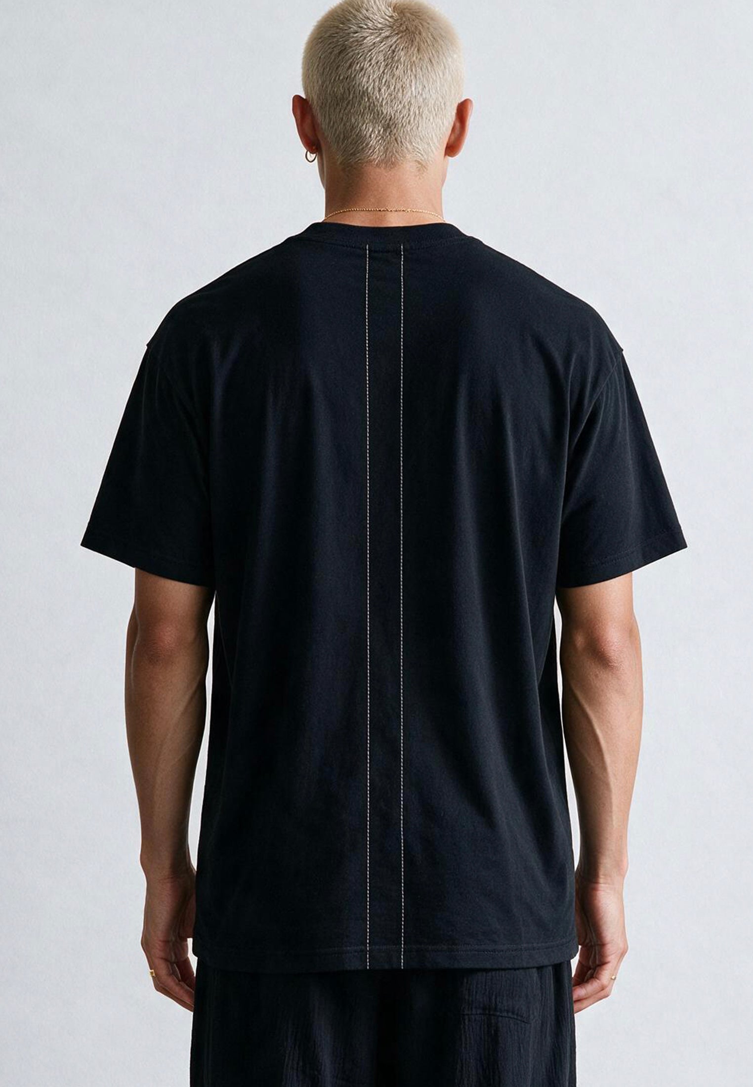 MY FESTIVE TIPPLE T-SHIRT JET BLACK