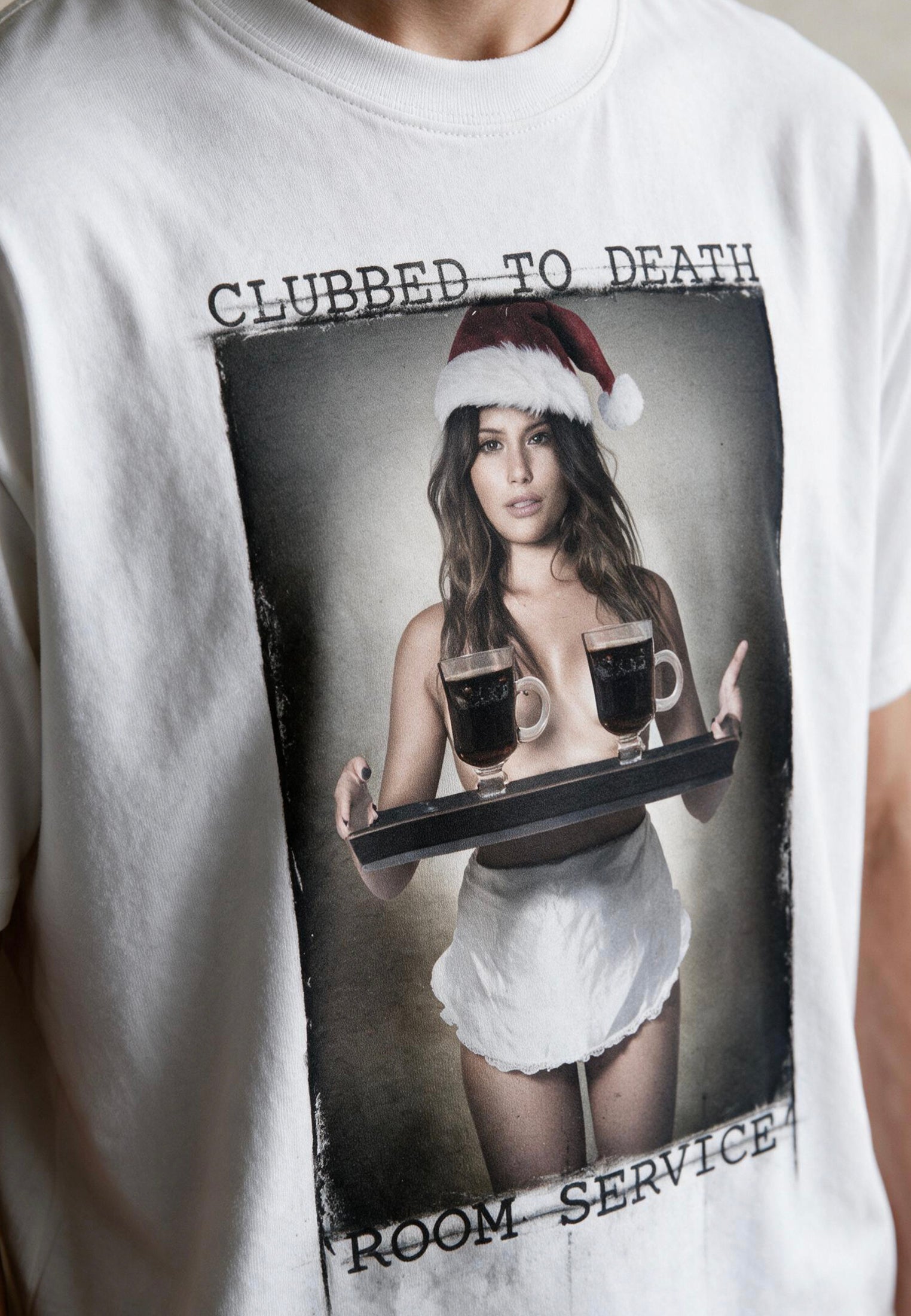 MY FESTIVE TIPPLE T-SHIRT WHITE