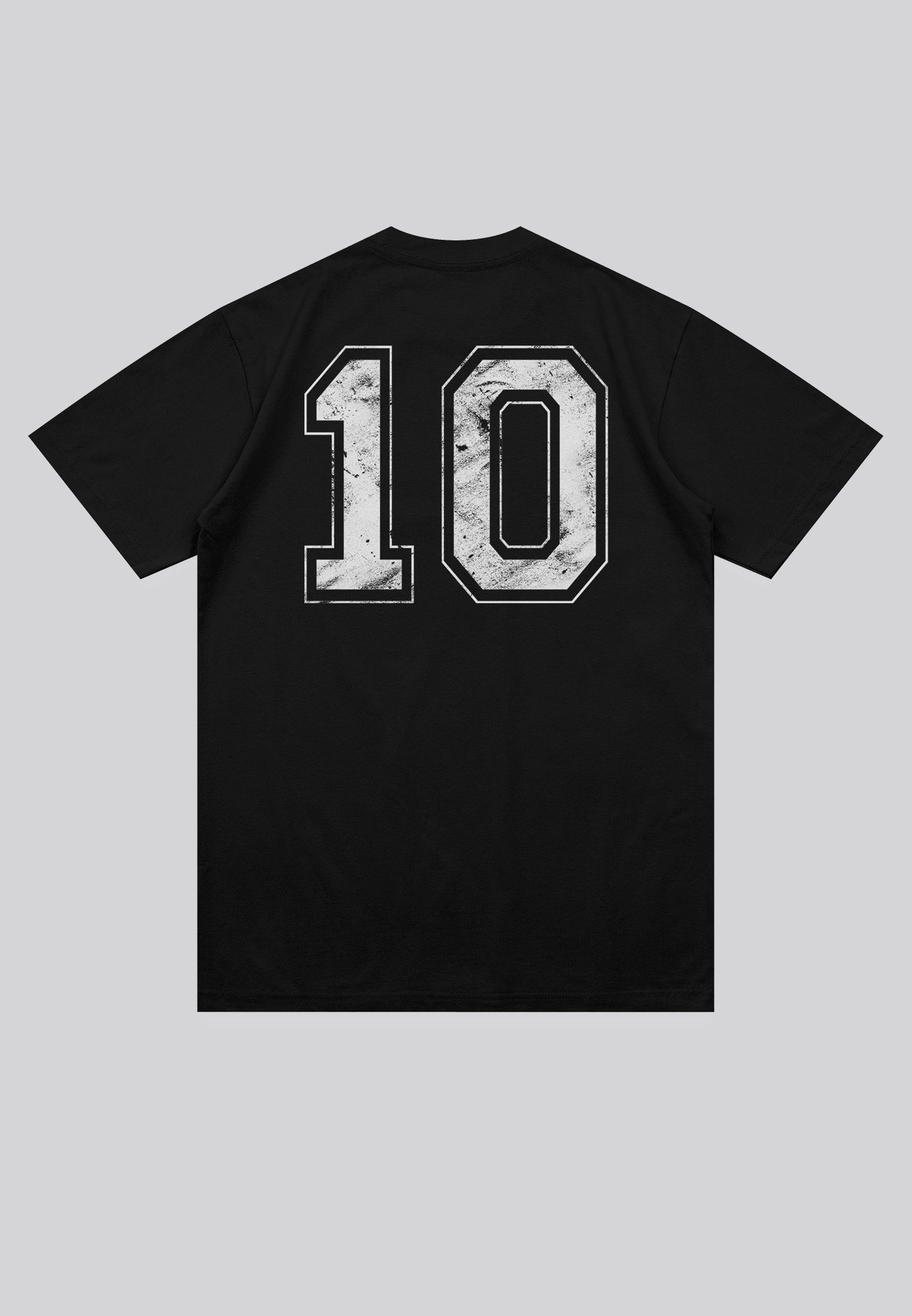 MY NUMBER 10 T-SHIRT JET BLACK