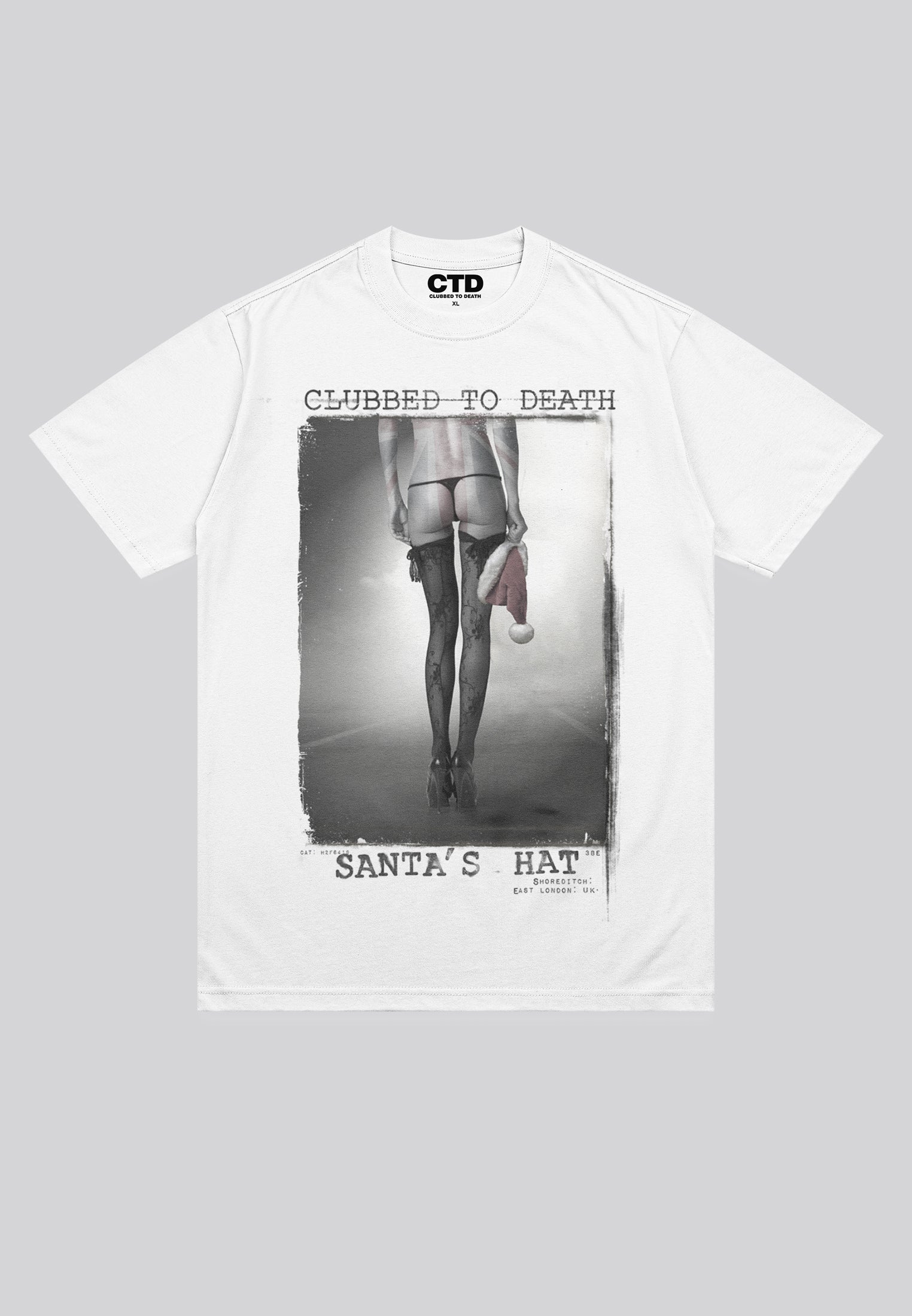 SANTA'S HAT T-SHIRT WHITE