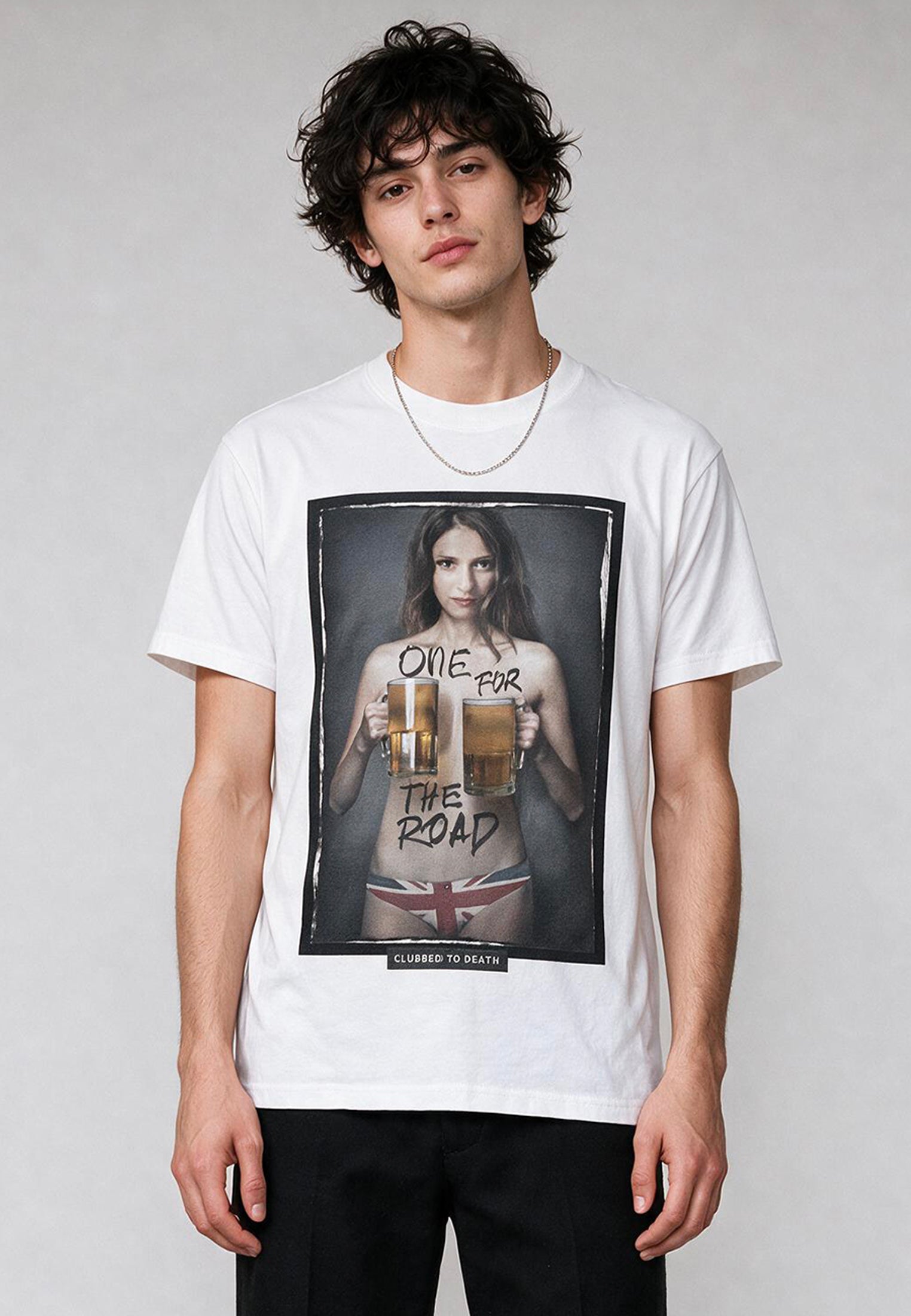 ONE FOR THE ROAD T-SHIRT WHITE