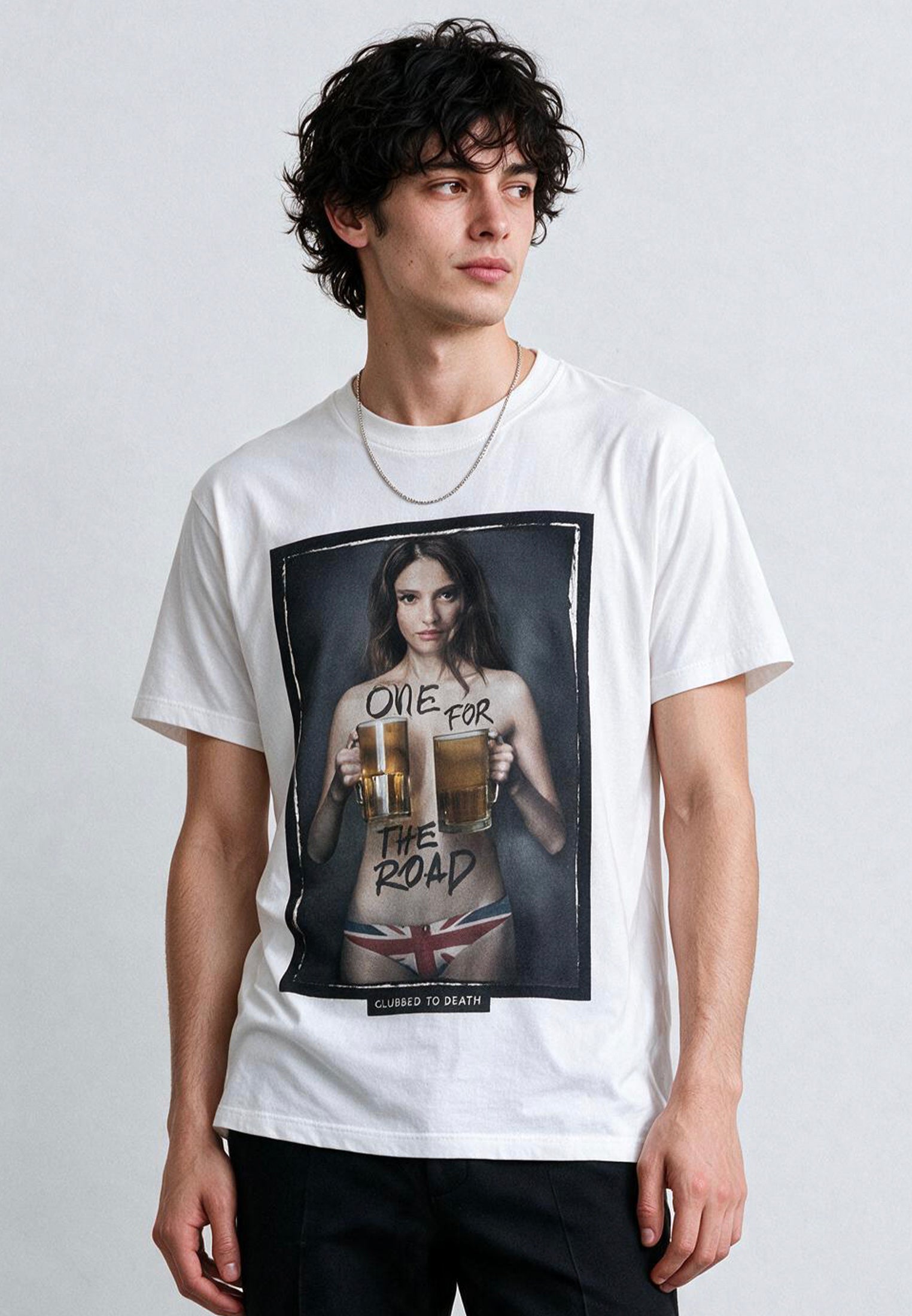 ONE FOR THE ROAD T-SHIRT WHITE
