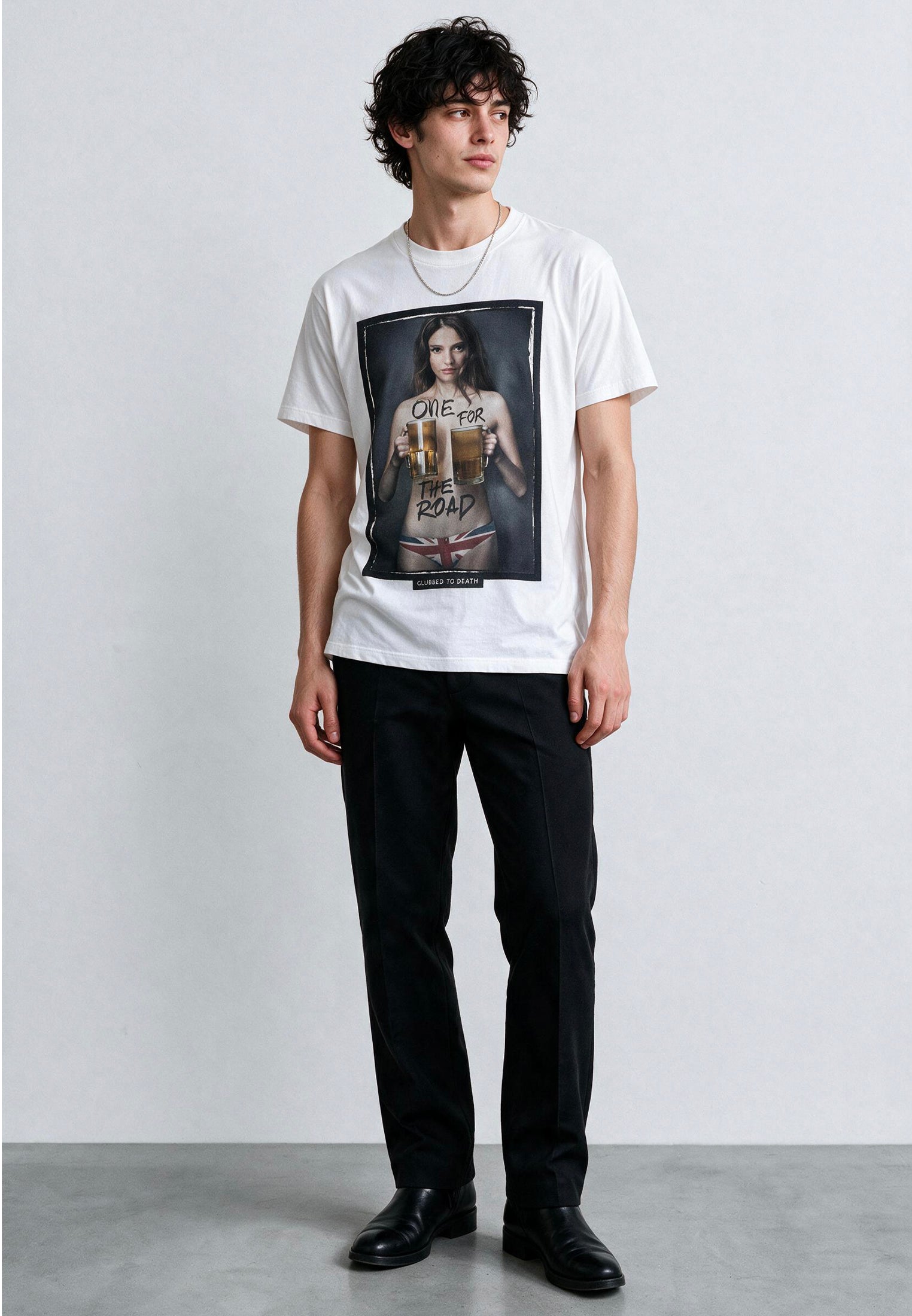 ONE FOR THE ROAD T-SHIRT WHITE
