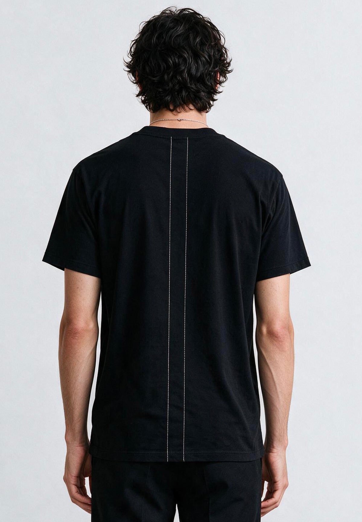 WISH YOU WERE HERE T-SHIRT JET BLACK