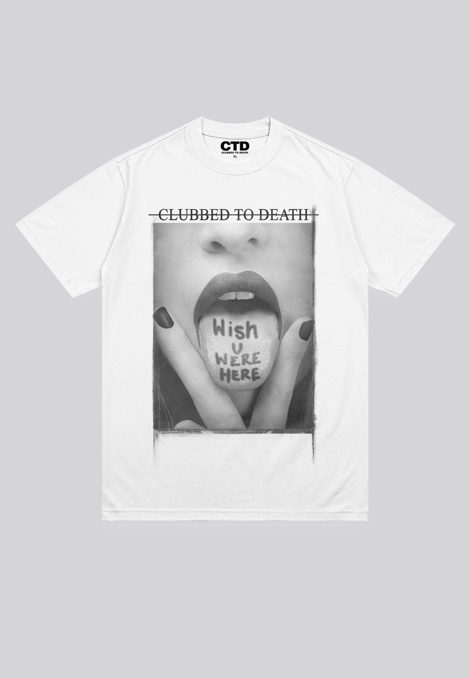 WISH YOU WERE HERE T-SHIRT WHITE