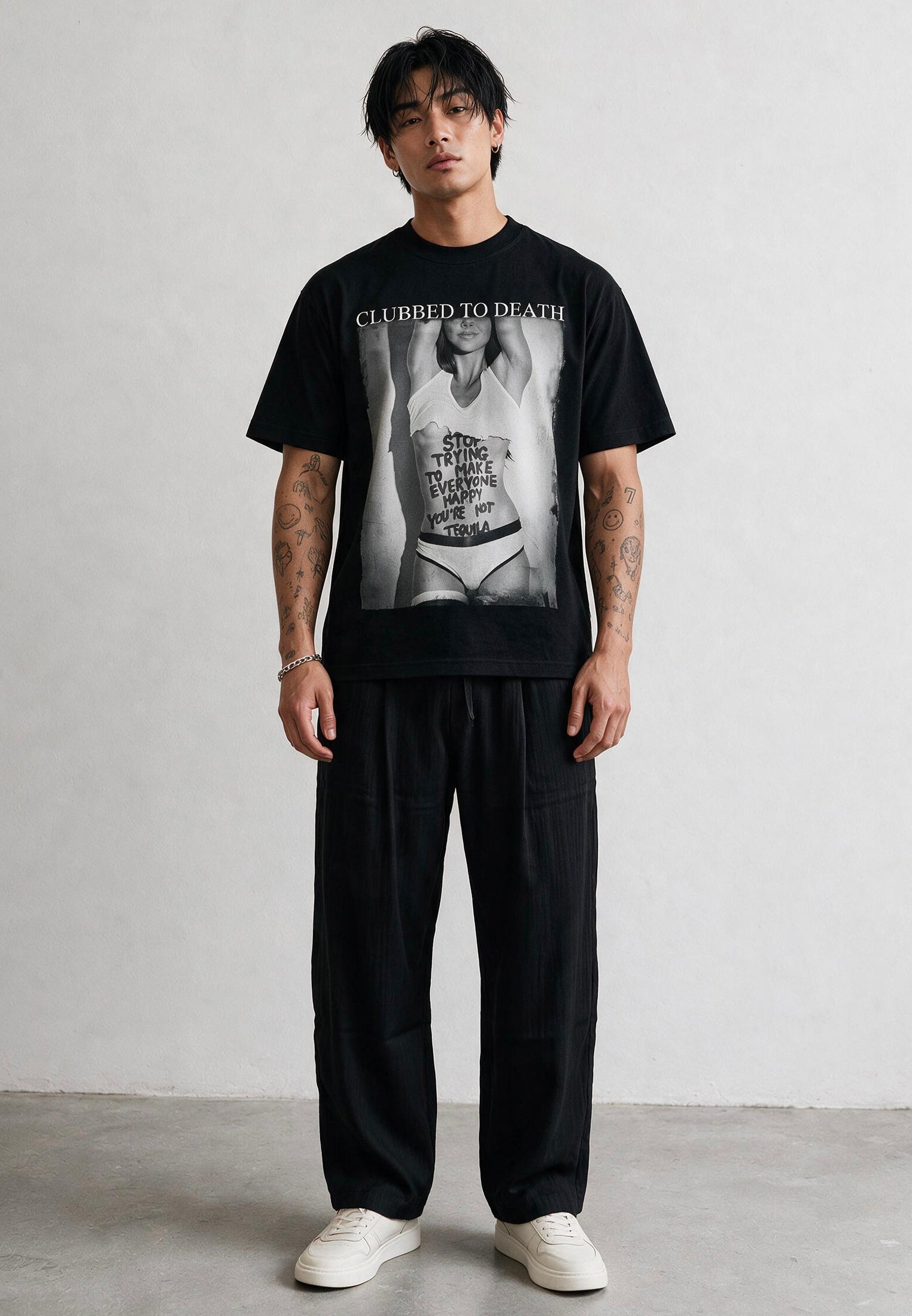 YOU'RE NOT TEQUILA T-SHIRT JET BLACK
