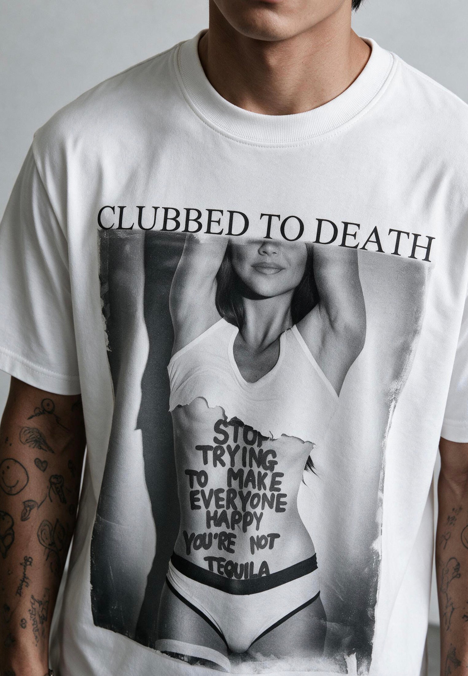 YOU'RE NOT TEQUILA T-SHIRT WHITE