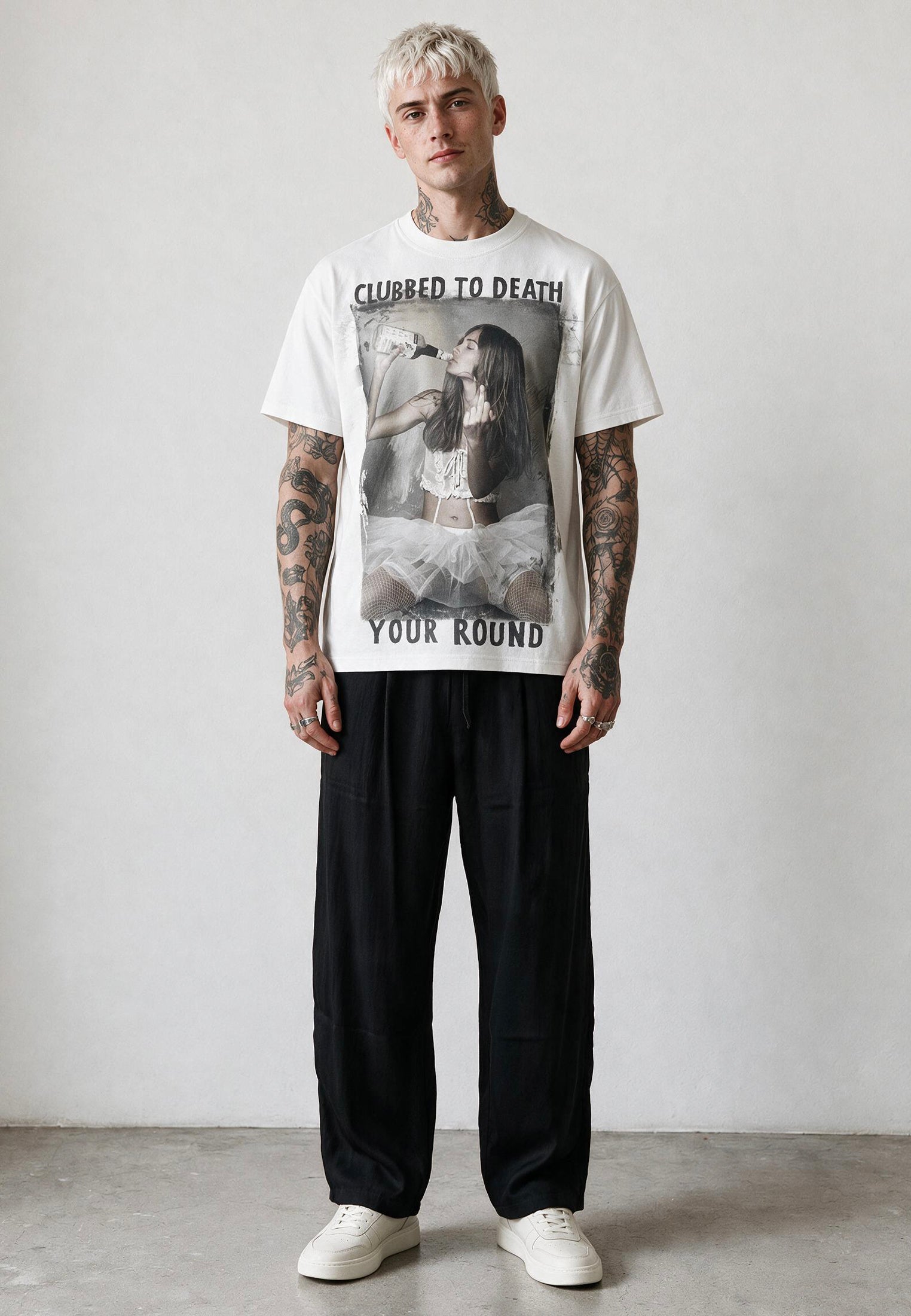YOUR ROUND T-SHIRT WHITE