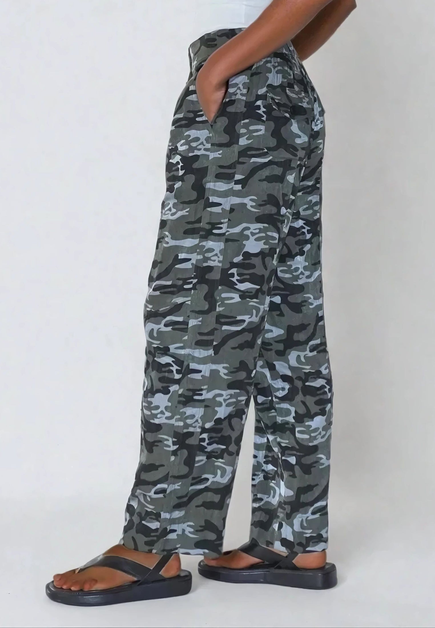 VIVID TROUSERS CAMO