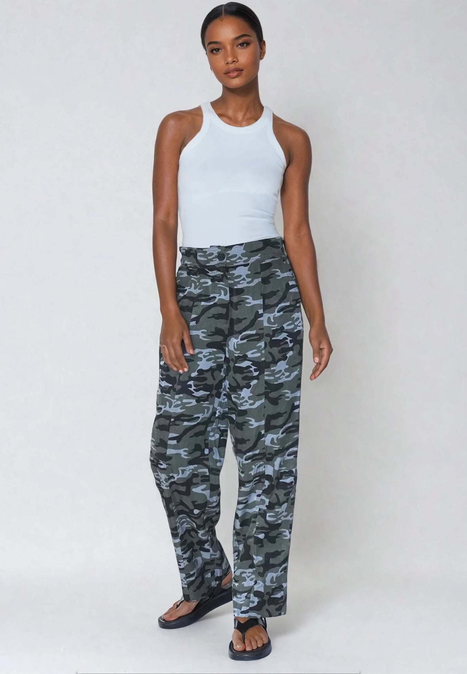 VIVID TROUSERS CAMO