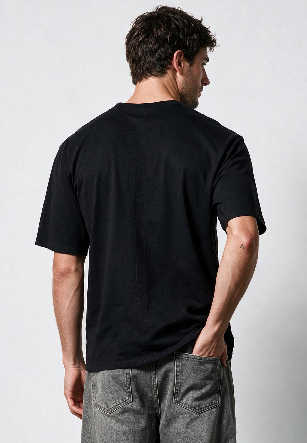 CRACK T-SHIRT BLACK
