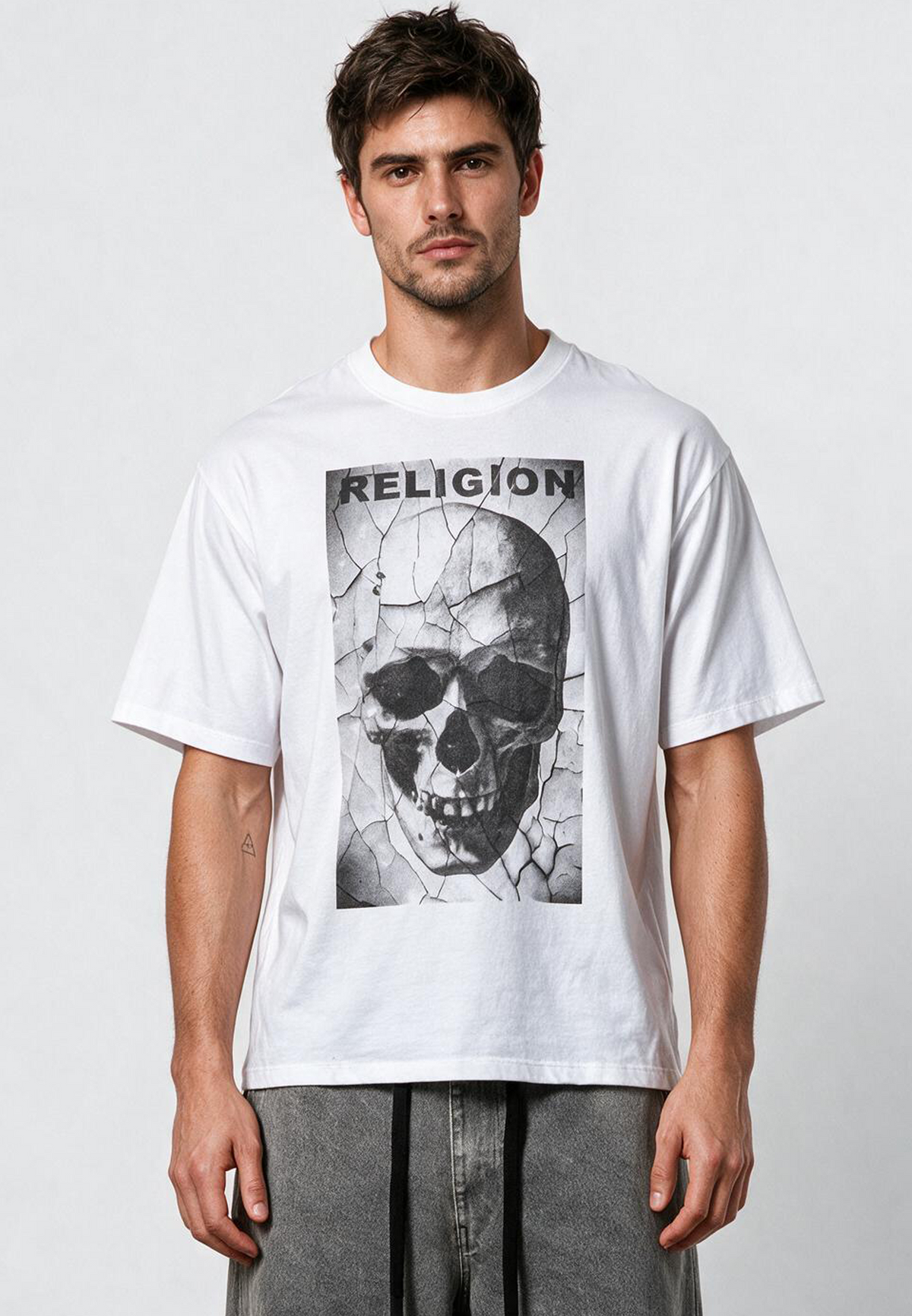 CRACK T-SHIRT WHITE