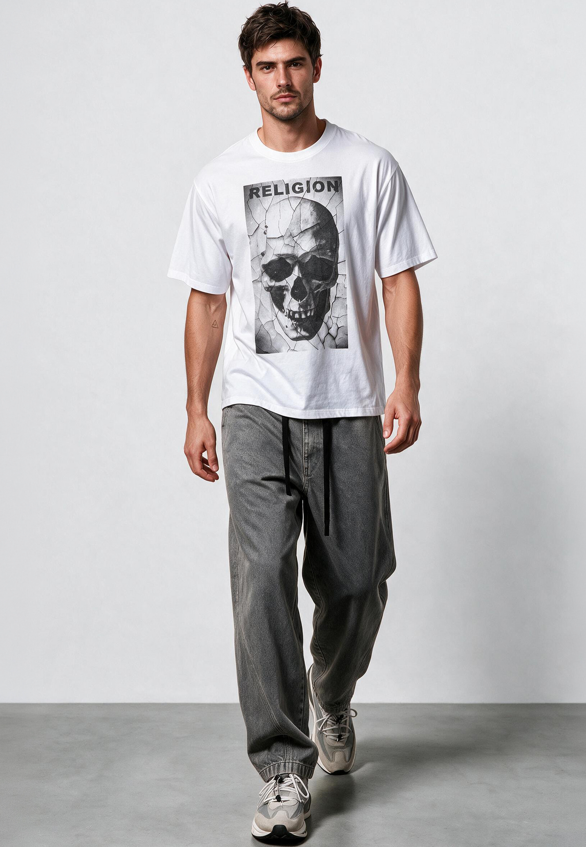 CRACK T-SHIRT WHITE