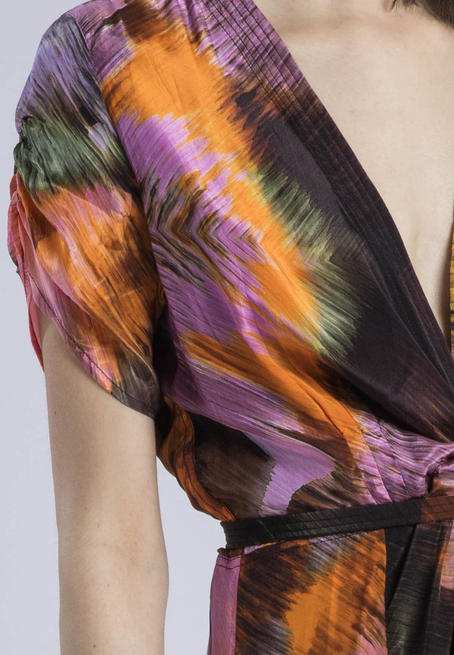 CREST MAXI DRESS OBSCURE ORANGE