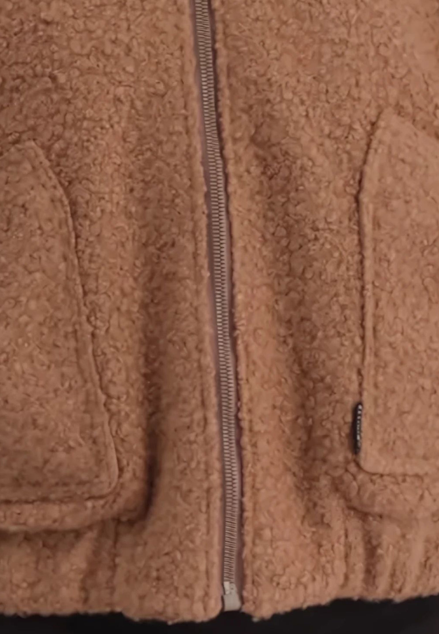DREAMER WOOL MIX BOMBER JACKET CAMEL