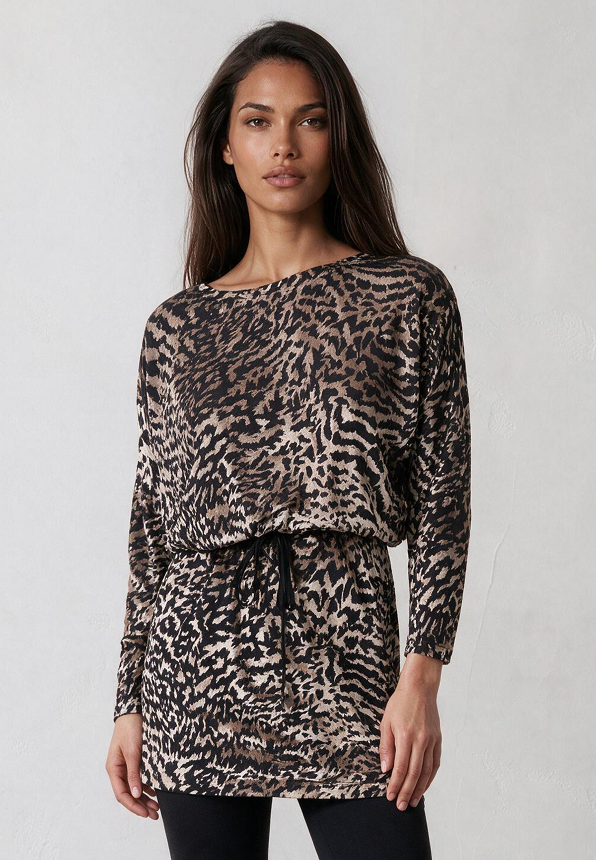 EMMY DRESS VELVET ANIMAL