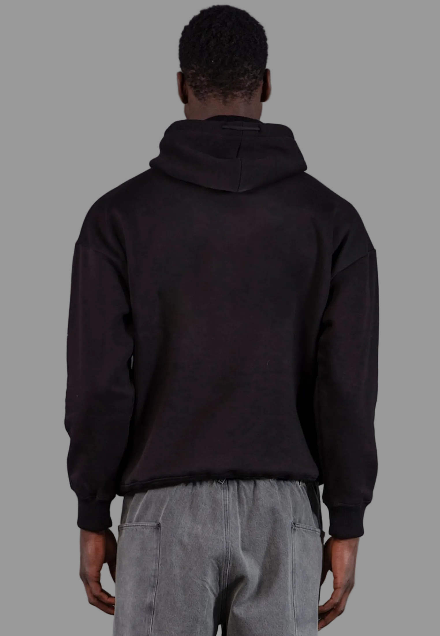 RELIGION FOOTBALL HOODY BLACK