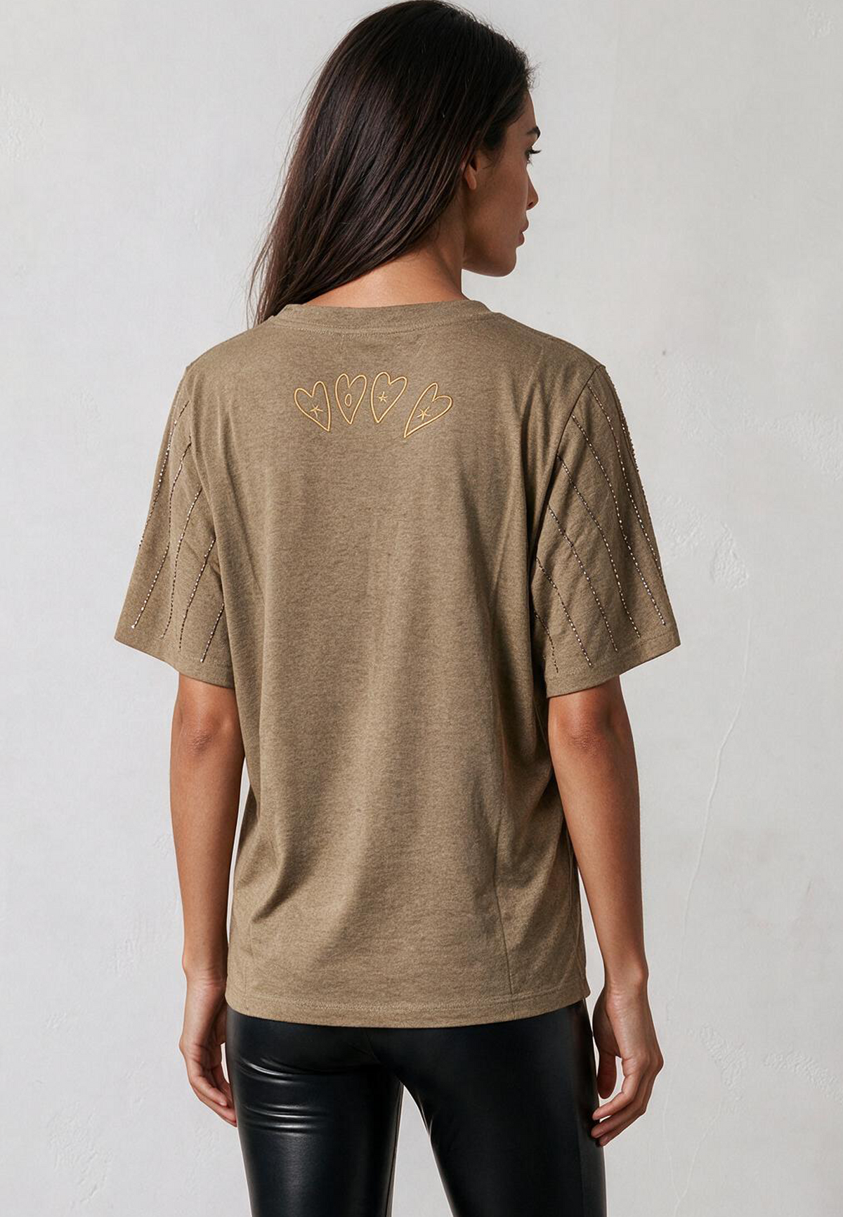 FREE T-SHIRT BRONZE BROWN