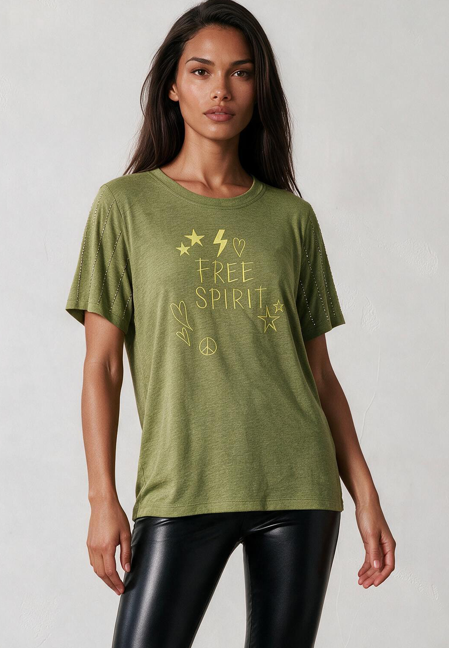 FREE T-SHIRT GRENOBLE GREEN