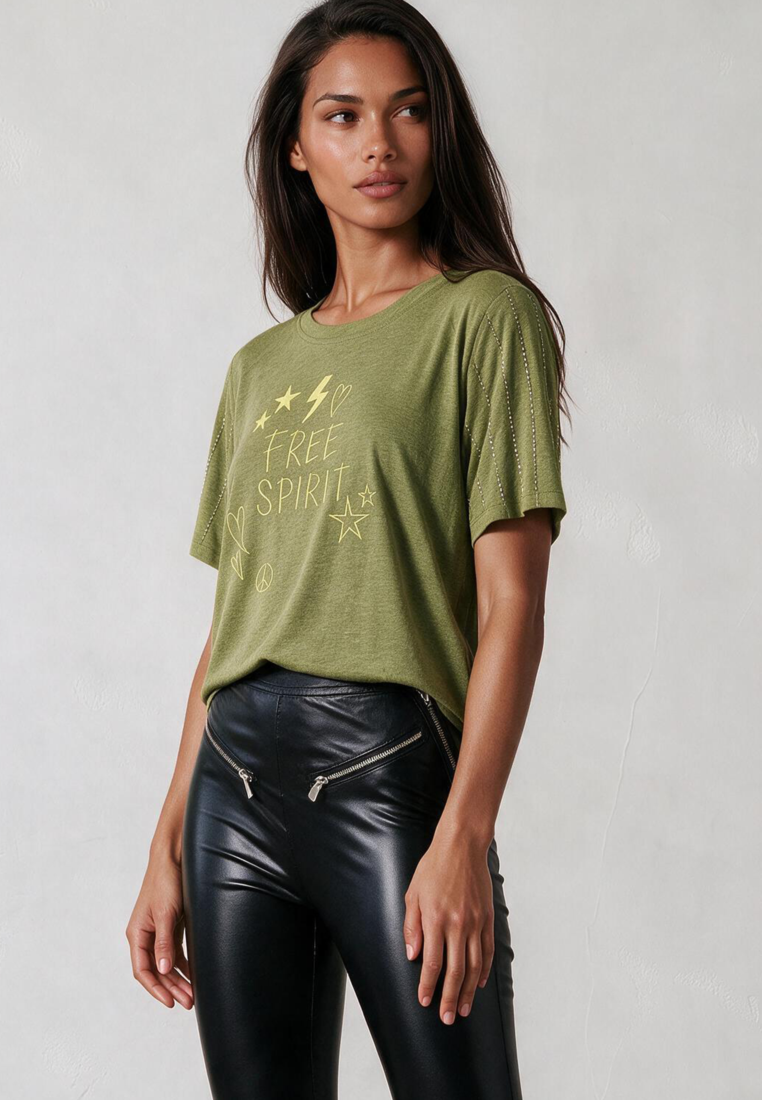 FREE T-SHIRT GRENOBLE GREEN