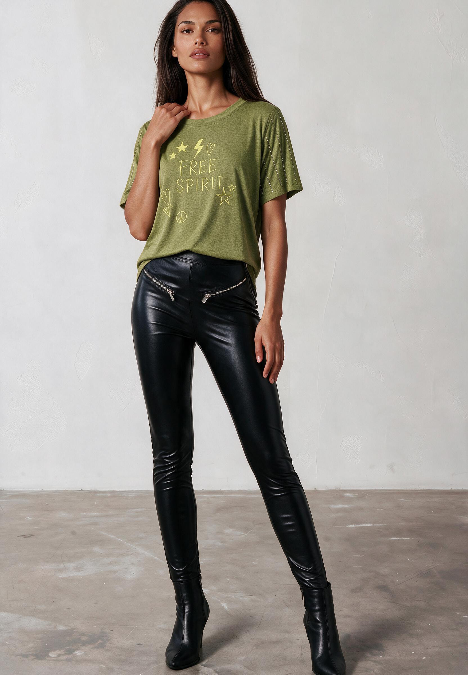 FREE T-SHIRT GRENOBLE GREEN