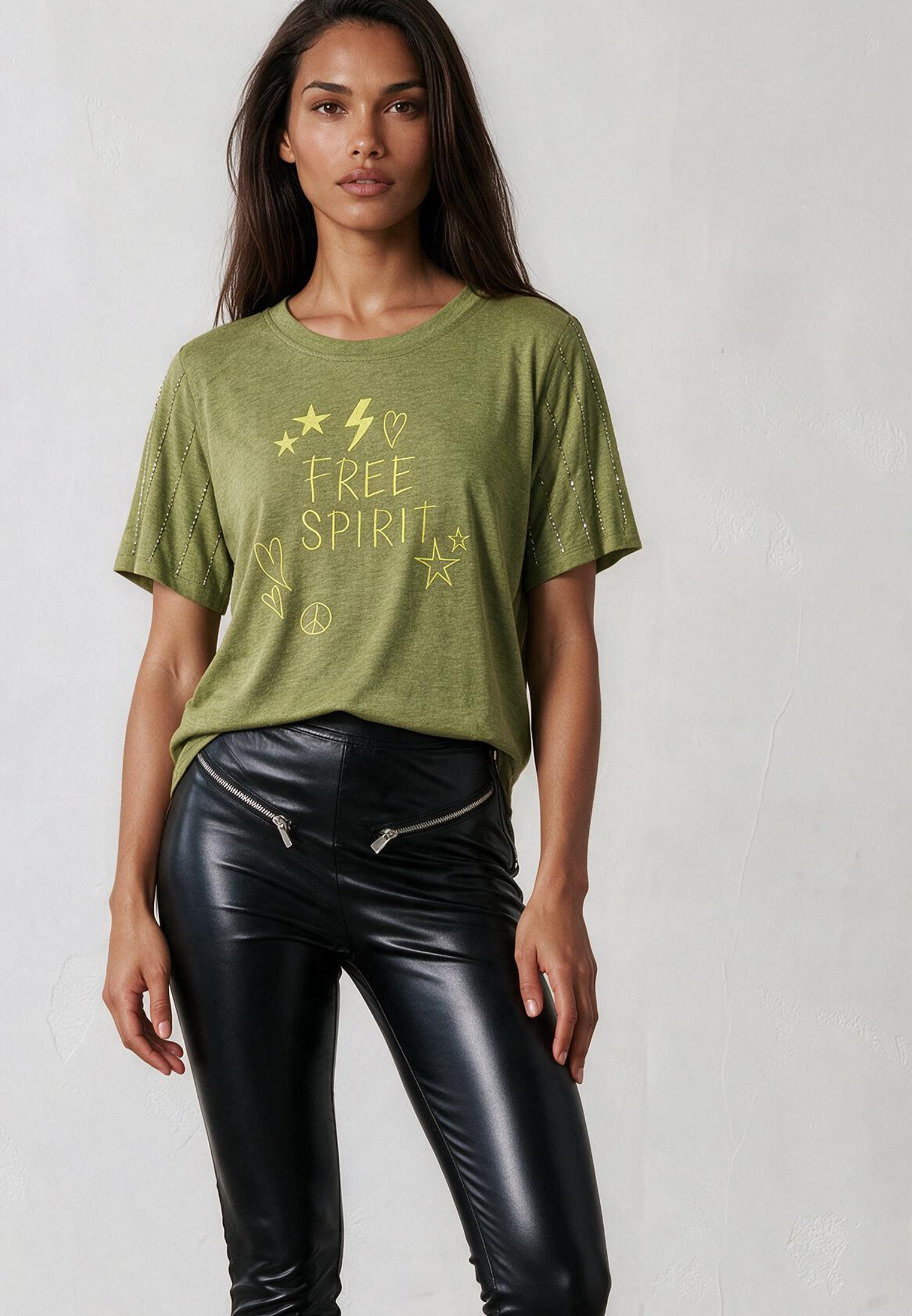 FREE T-SHIRT GRENOBLE GREEN