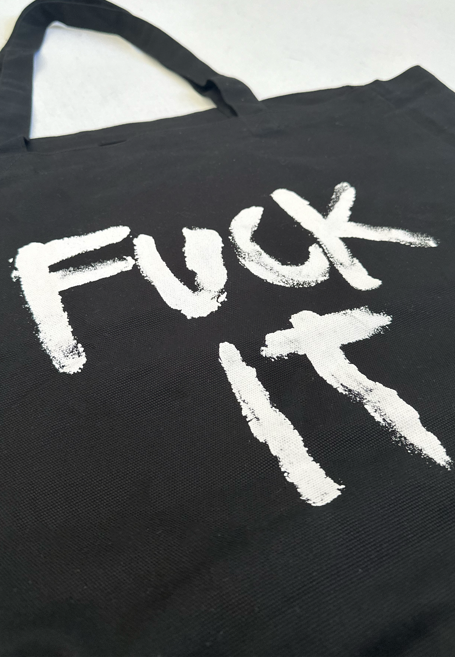 FUCK IT BAG JET BLACK