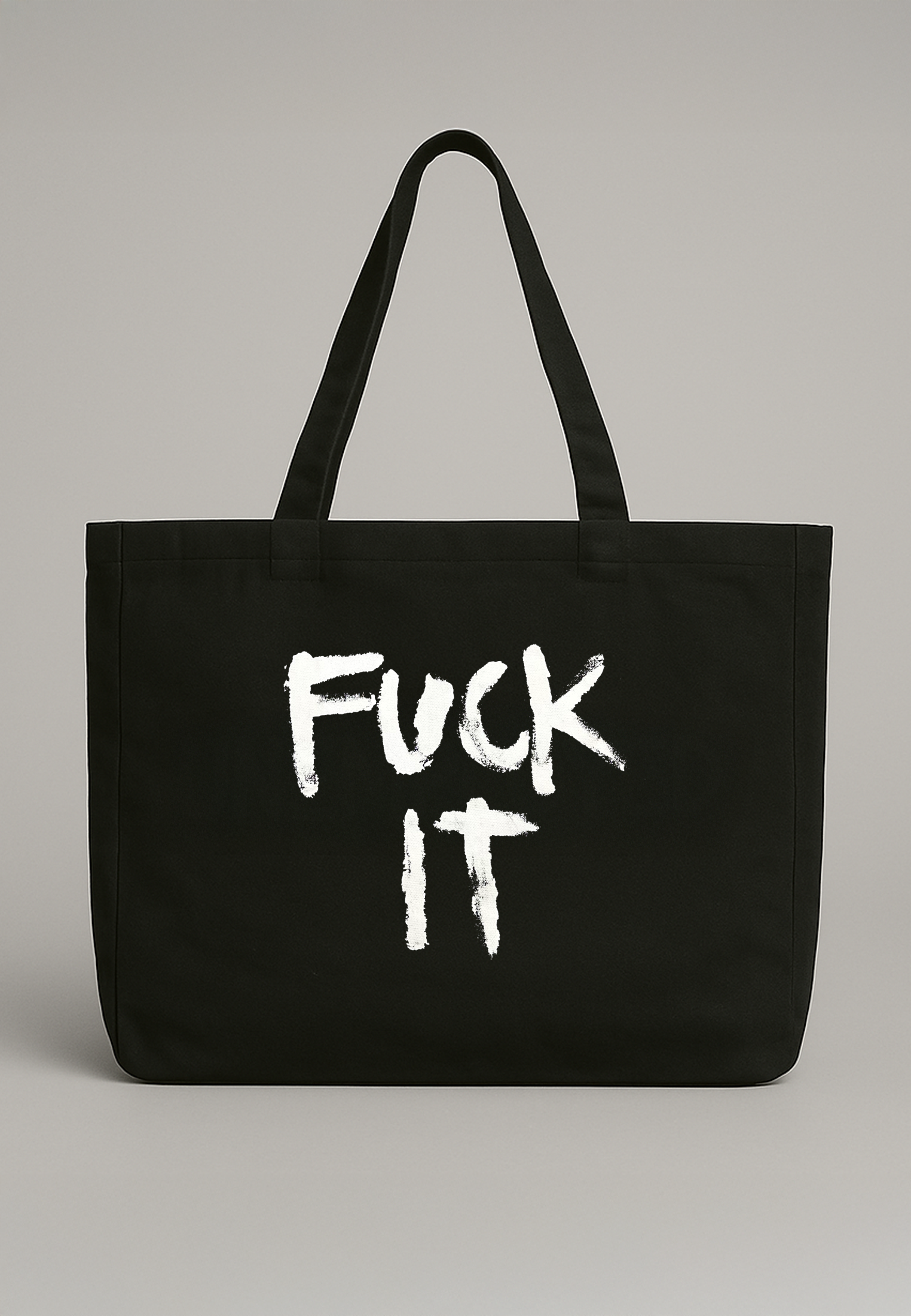 FUCK IT BAG JET BLACK