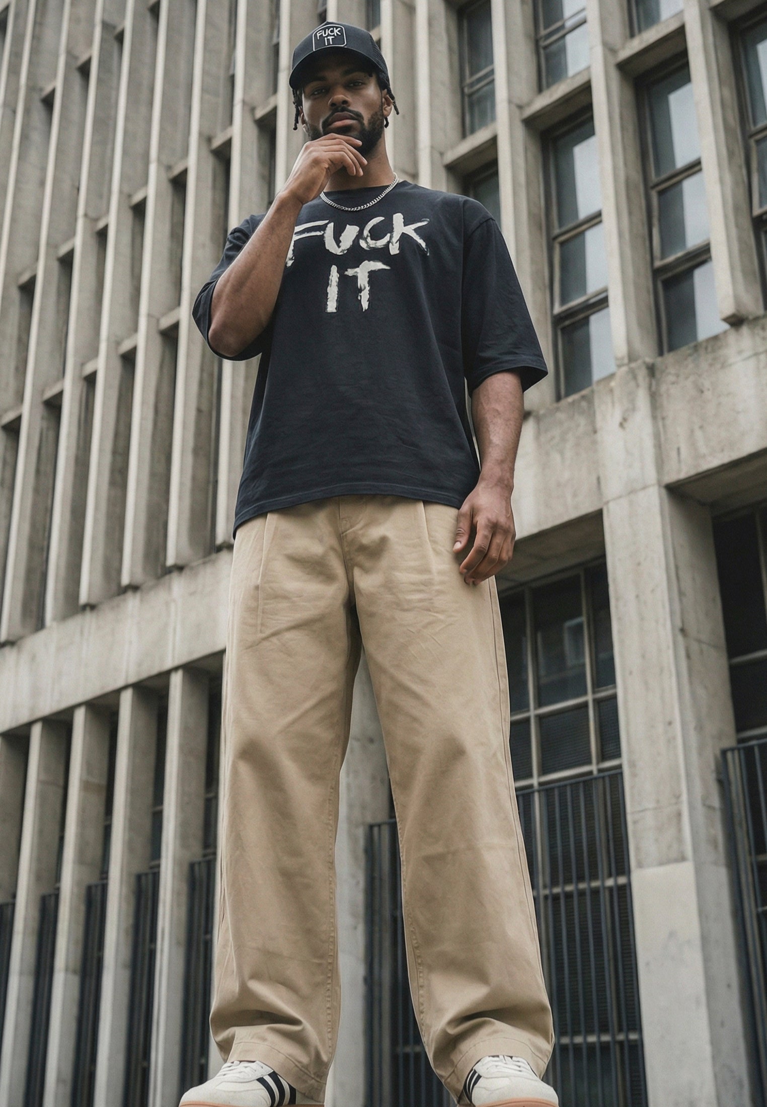 FUCK IT T-SHIRT BLACK