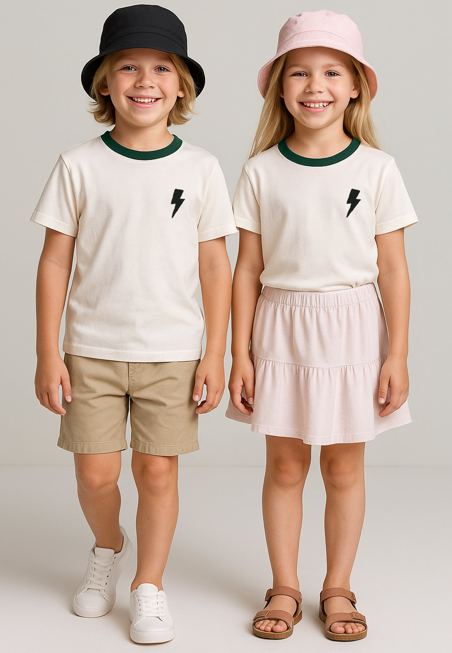 LIGHTNING BOLT T-SHIRT BOTTLE GREEN