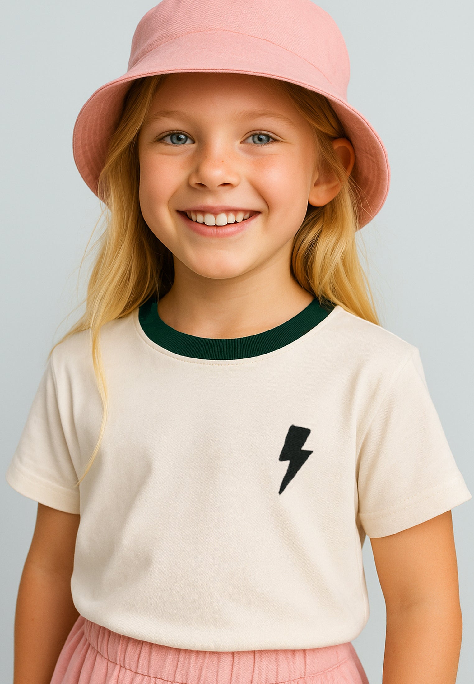 LIGHTNING BOLT T-SHIRT BOTTLE GREEN