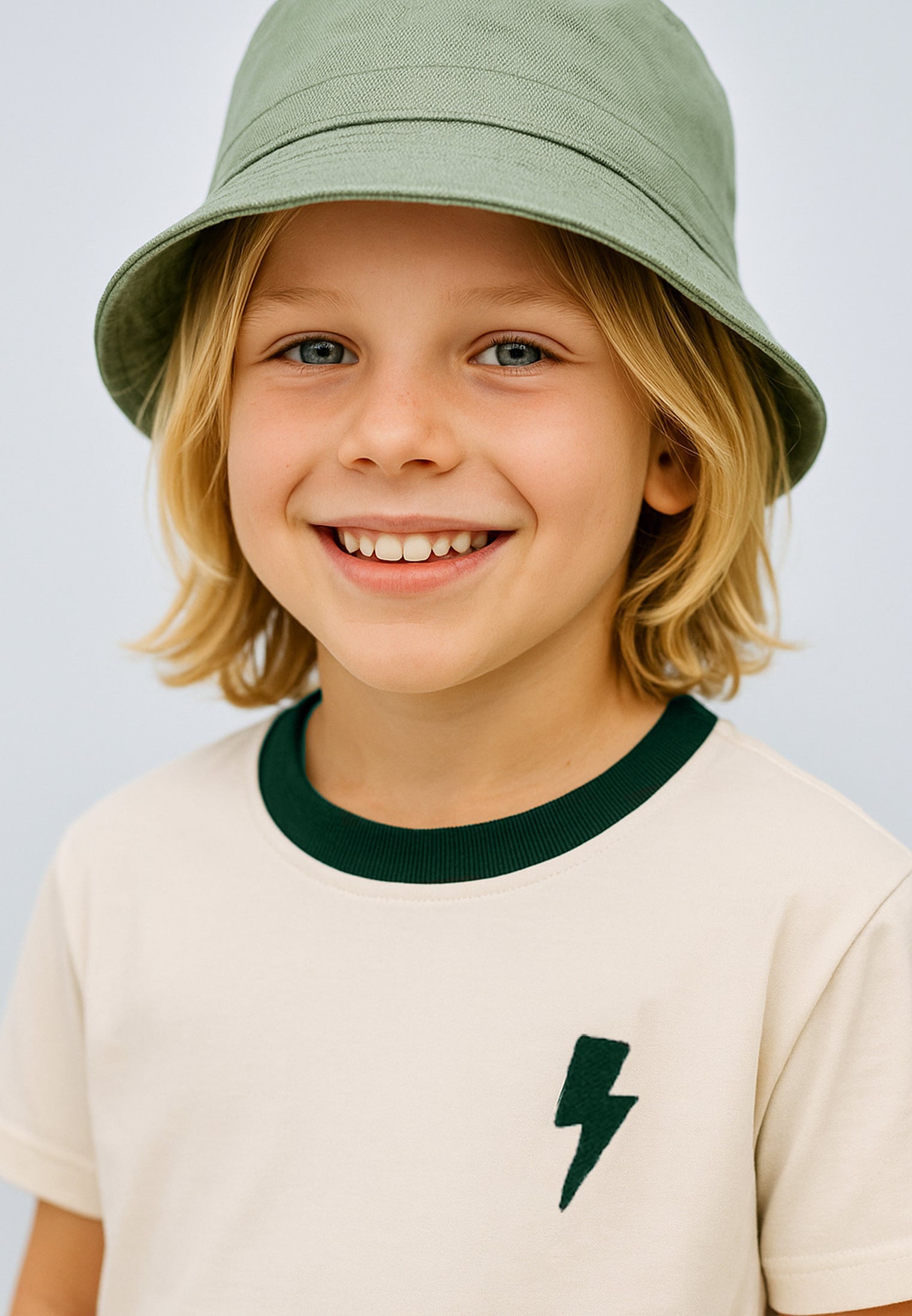 LIGHTNING BOLT T-SHIRT BOTTLE GREEN
