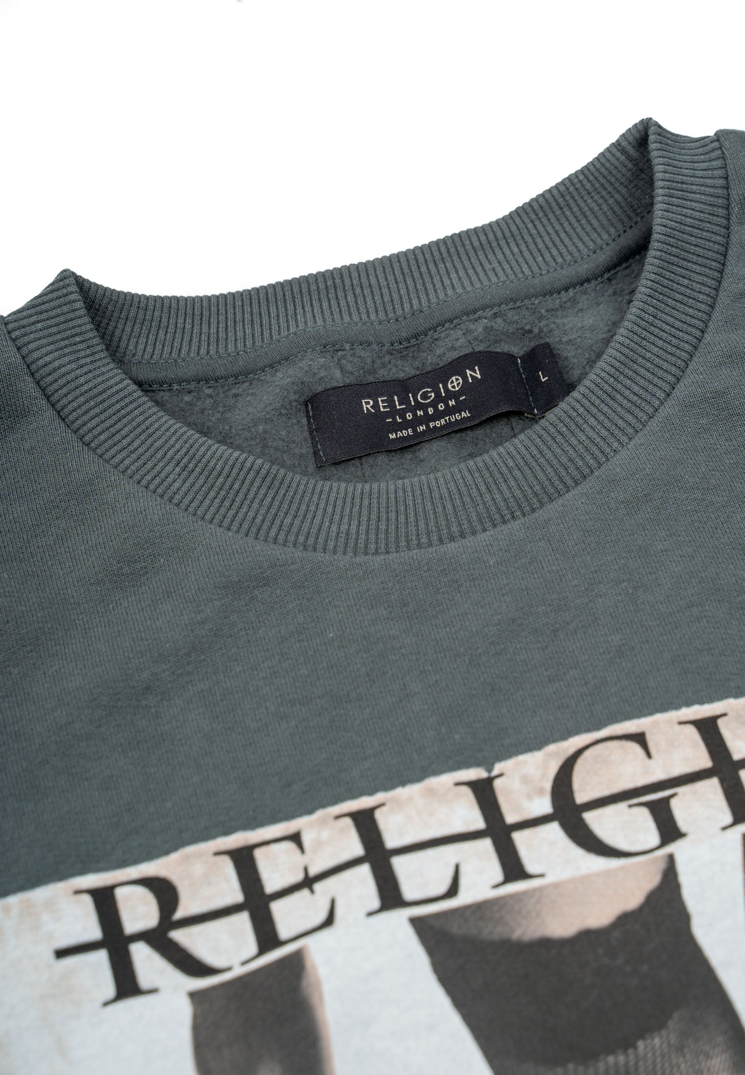 RELIGION PHOTO SWEAT DARK METAL