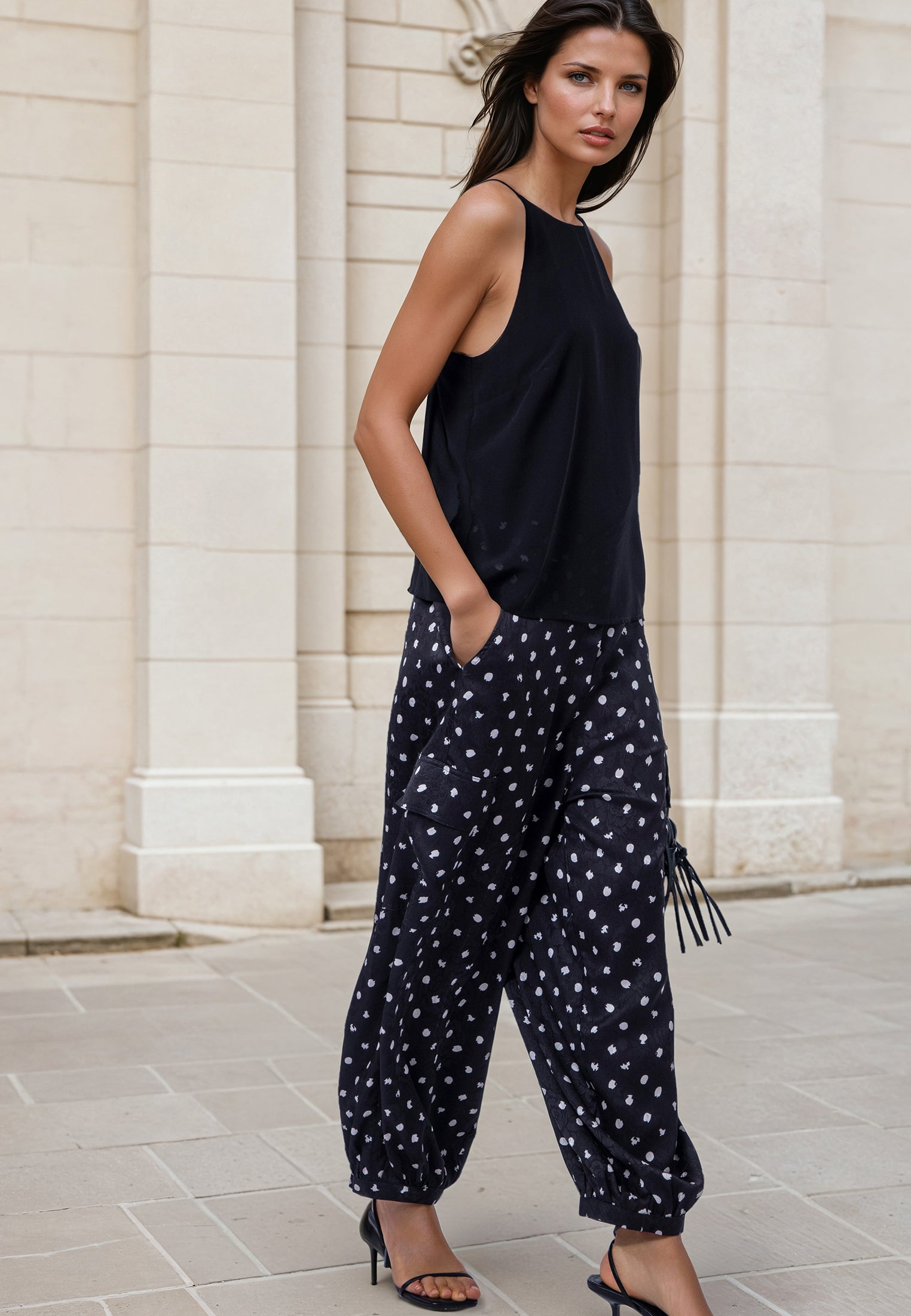 ASH TROUSERS POLKA DOT