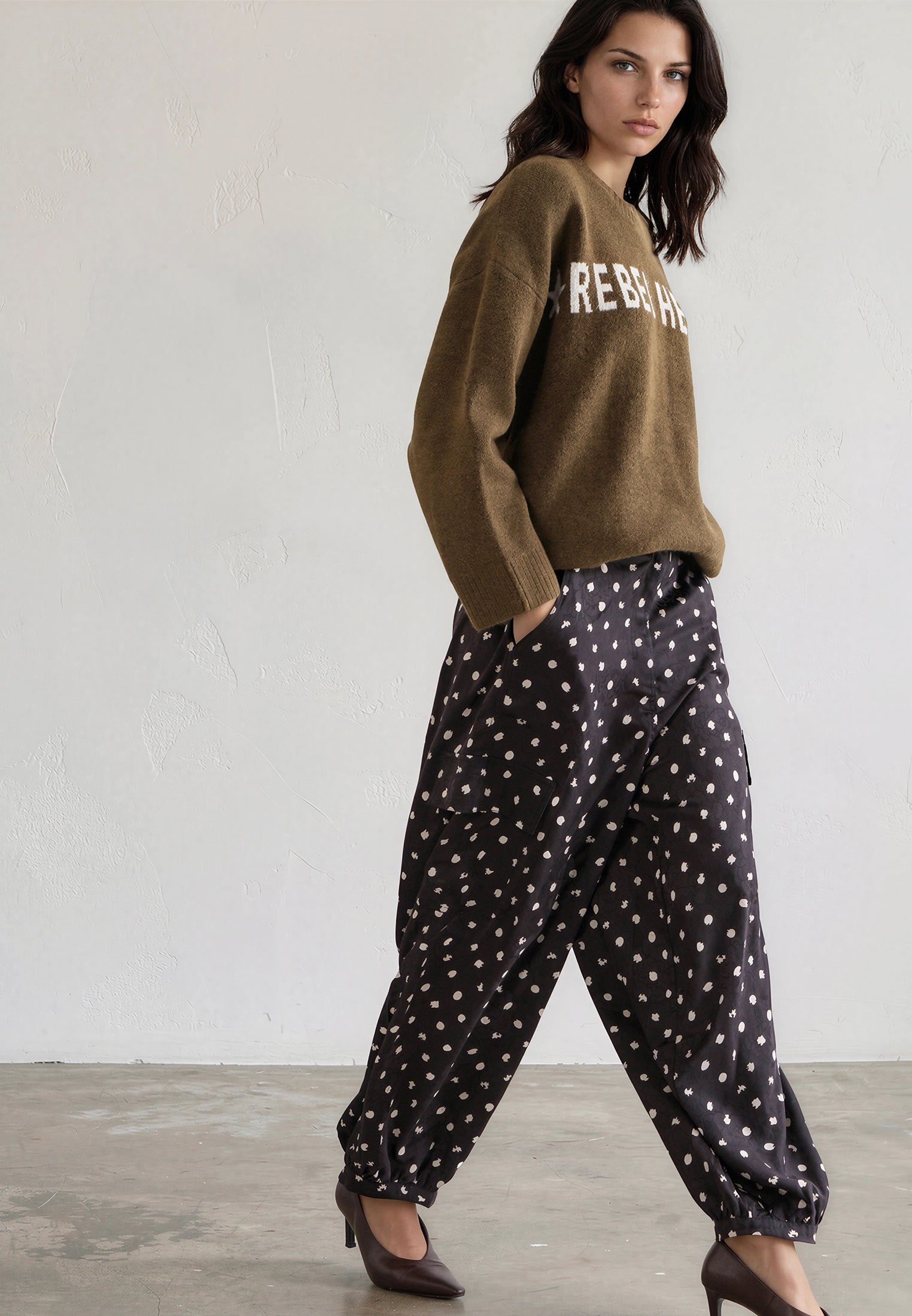 ASH TROUSERS POLKA DOT