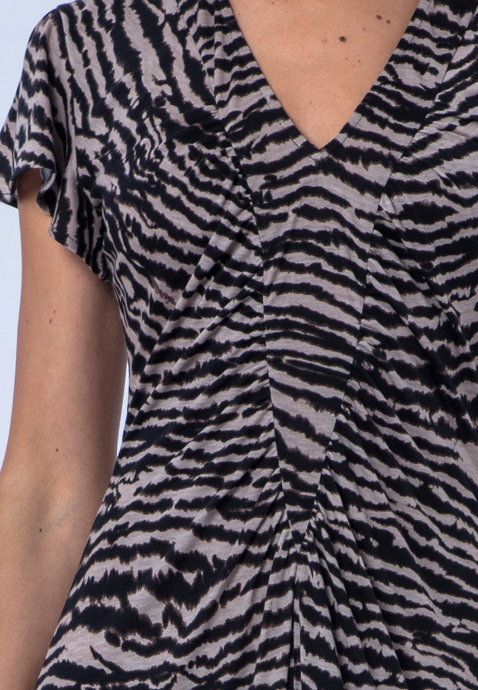 EDEN MAXI DRESS ZEBRA