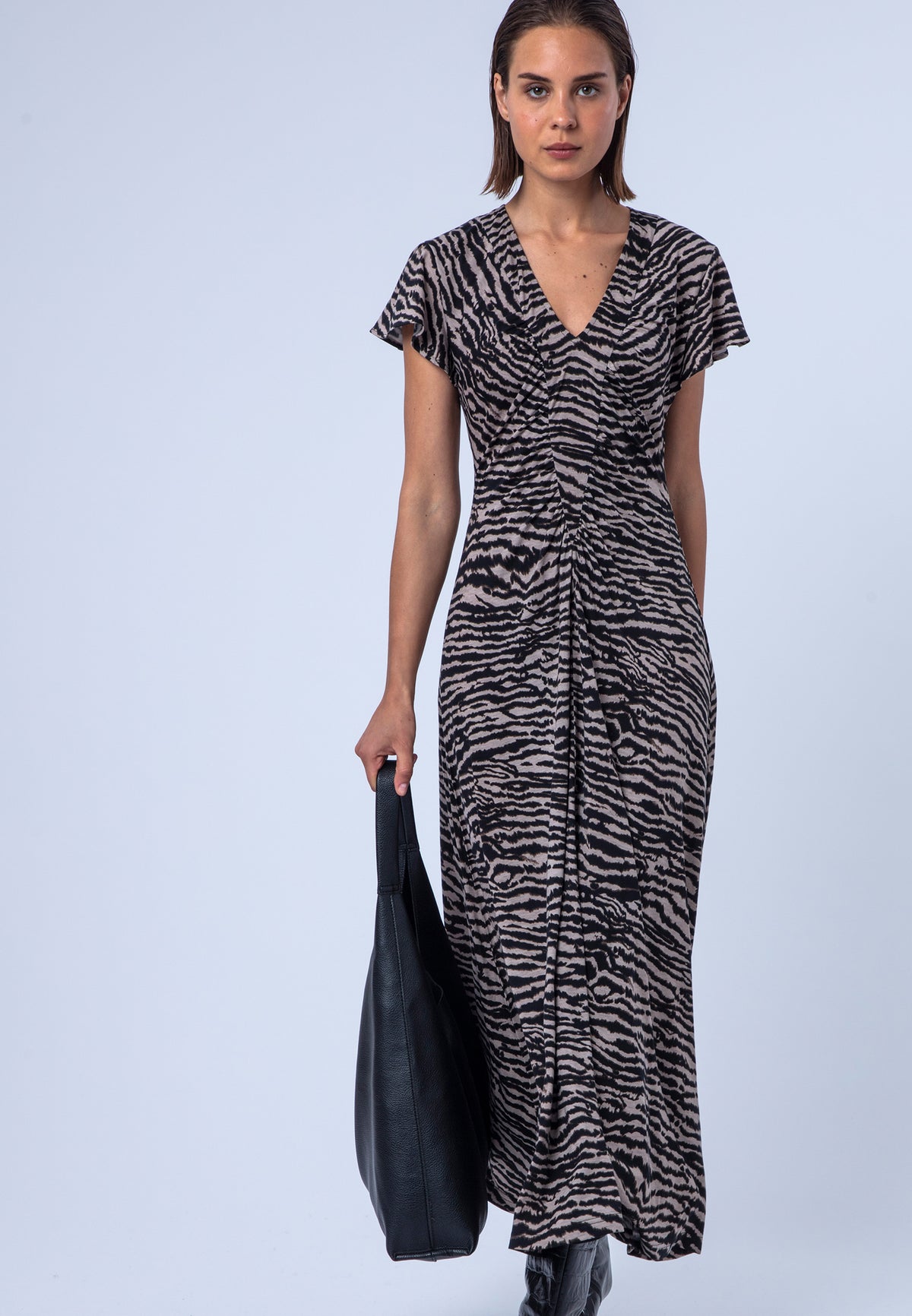EDEN MAXI DRESS ZEBRA