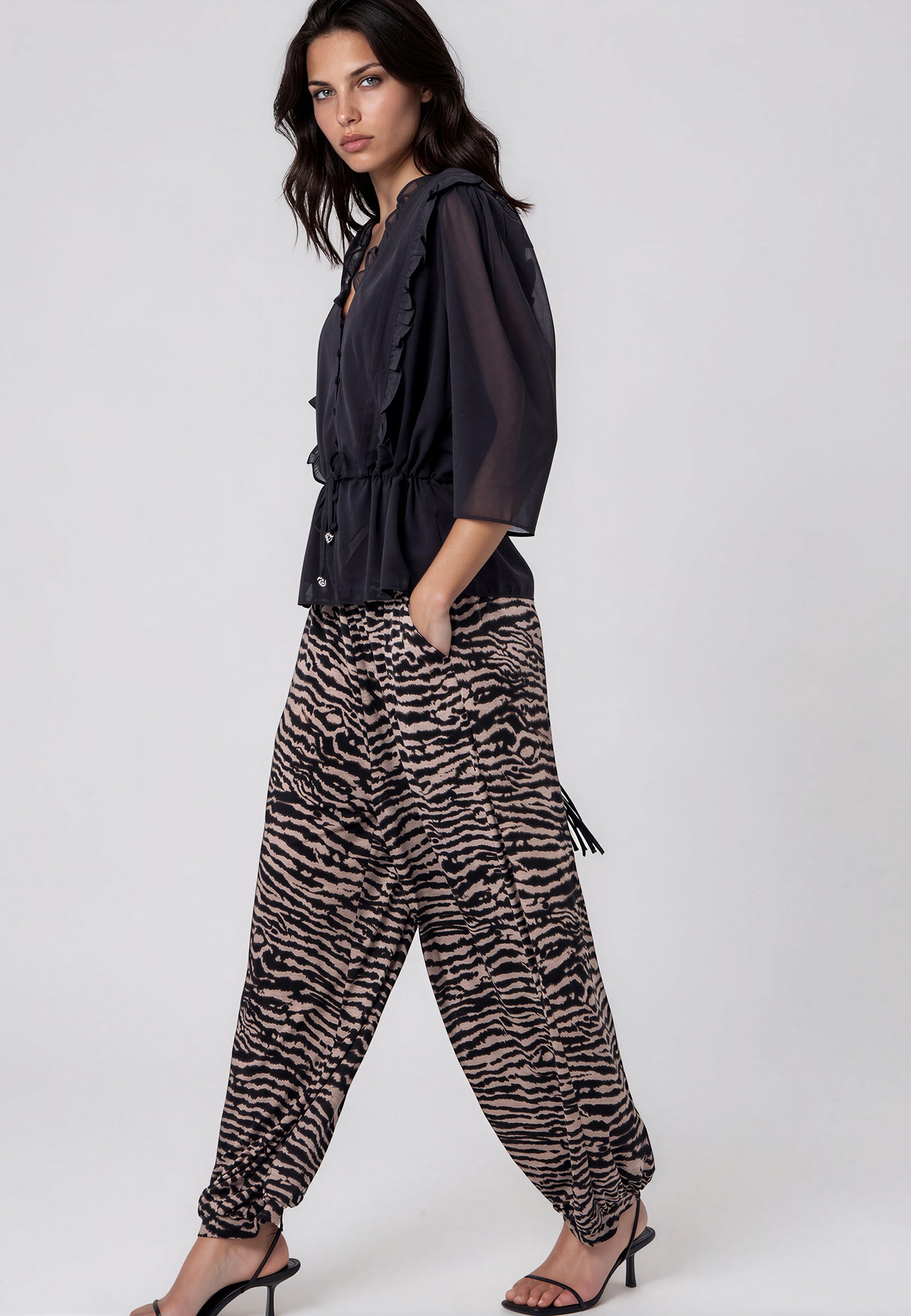 LYLA TROUSERS ZEBRA