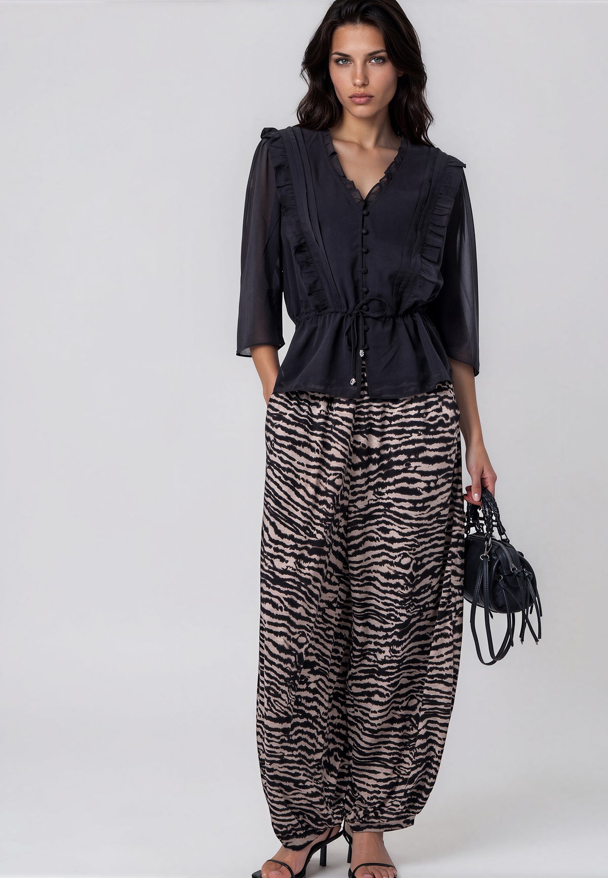 LYLA TROUSERS ZEBRA