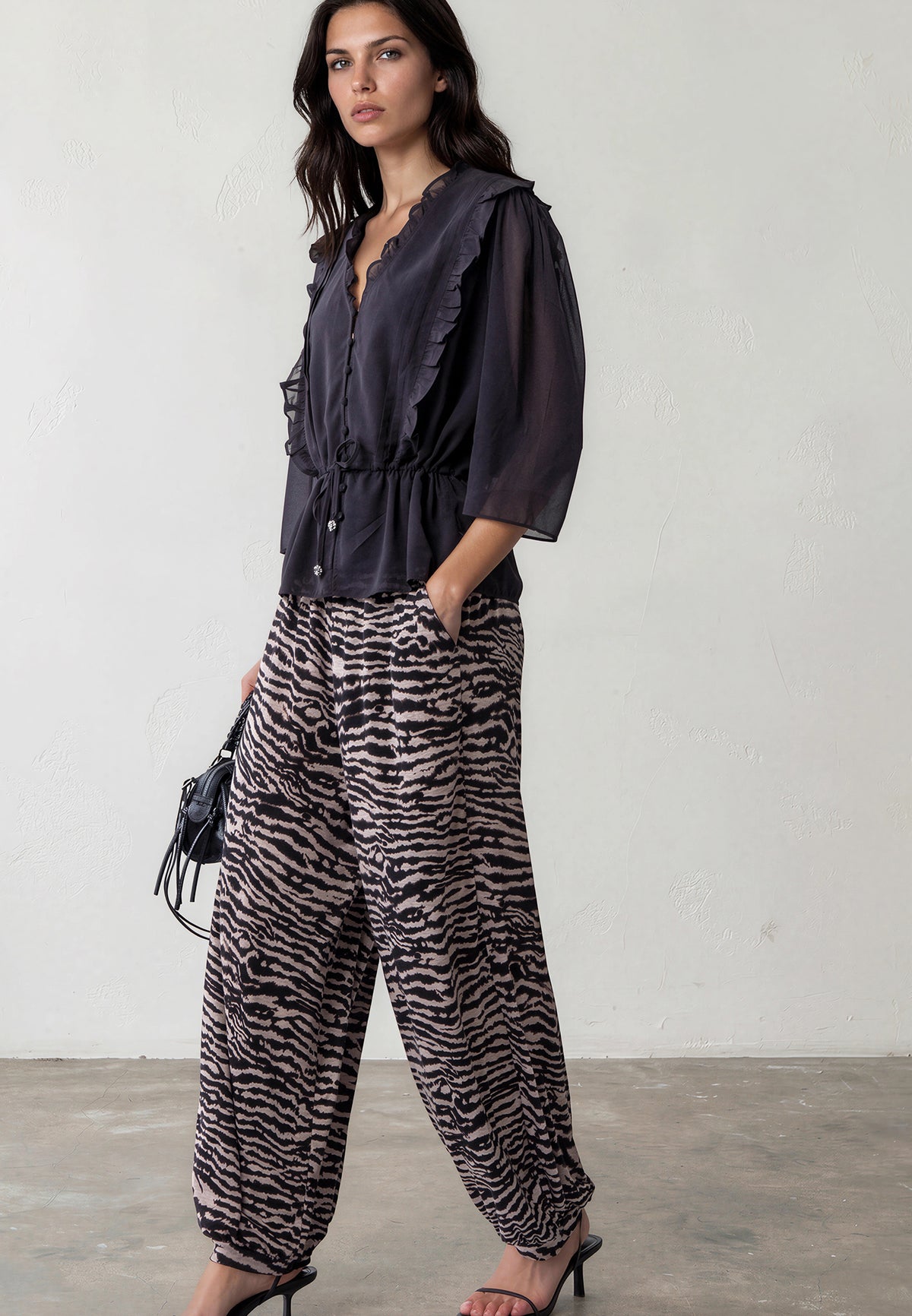 LYLA TROUSERS ZEBRA