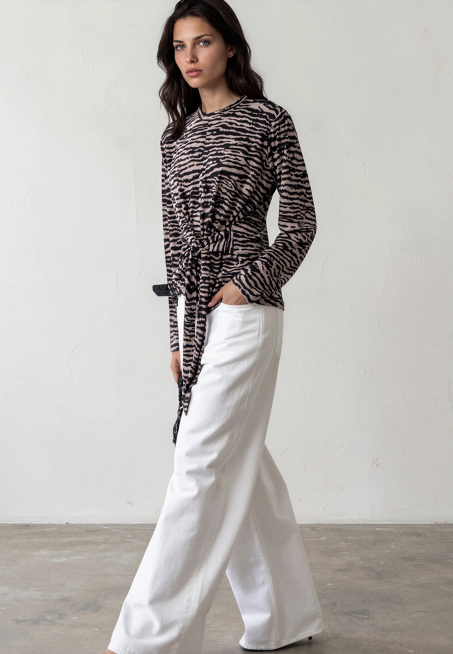 LYLA TOP ZEBRA NEW