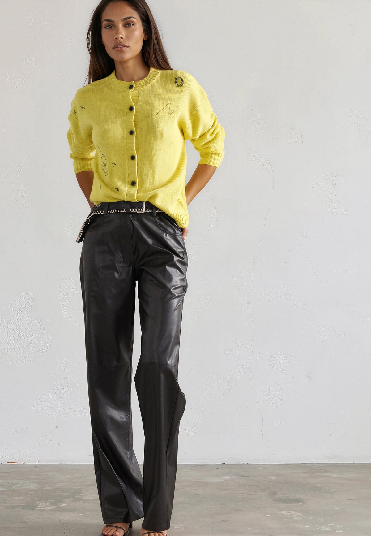 MADDIE CARDIGAN LEMON