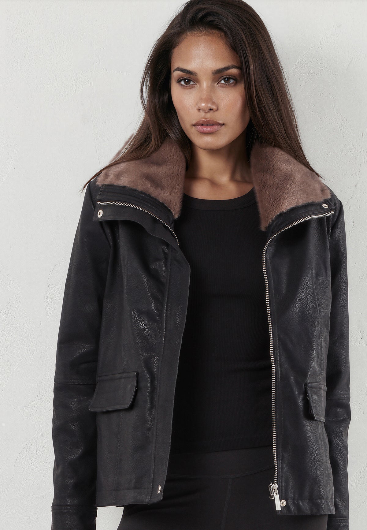 REY JACKET JET BLACK