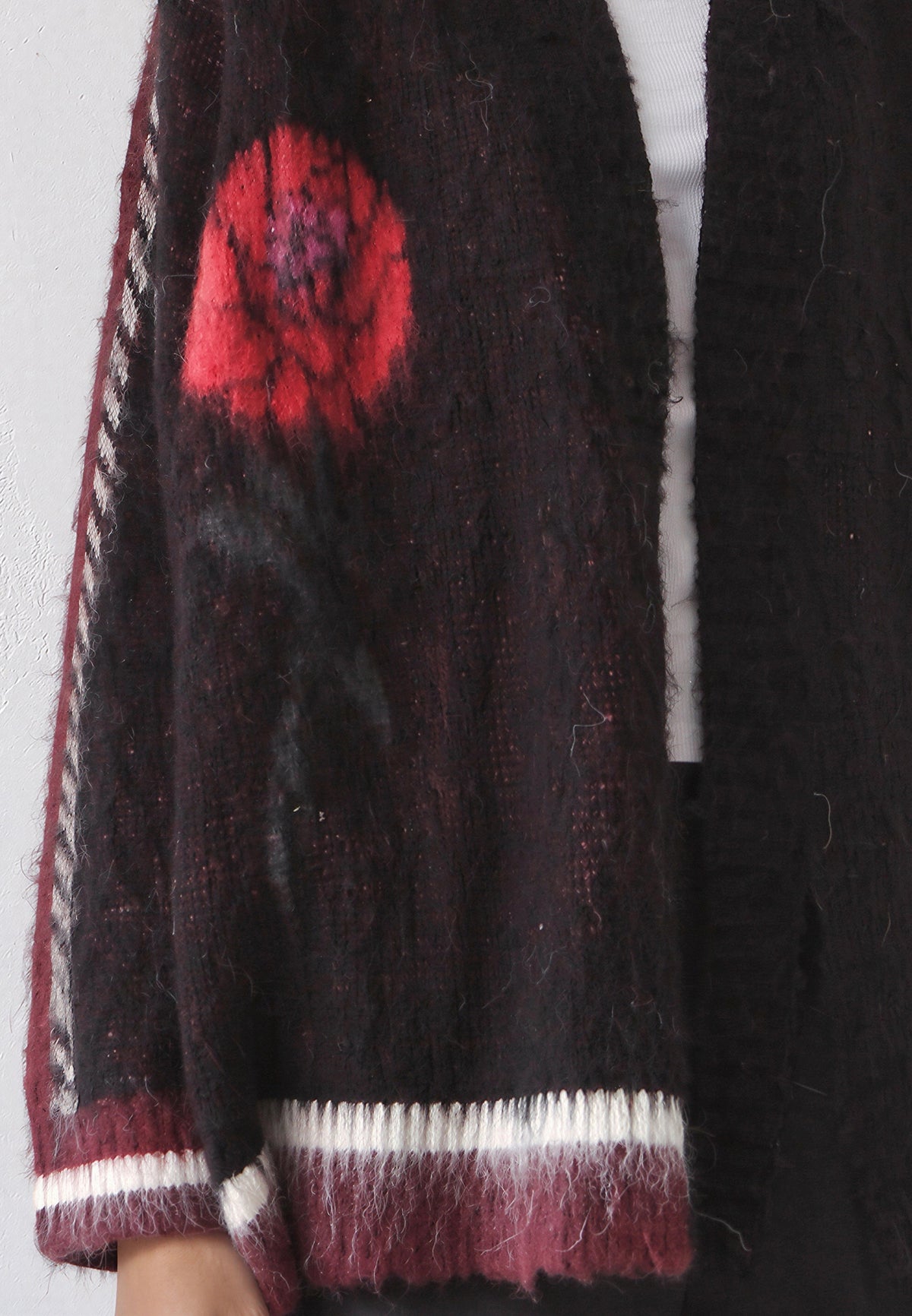 REBEL CARDIGAN JET BLACK