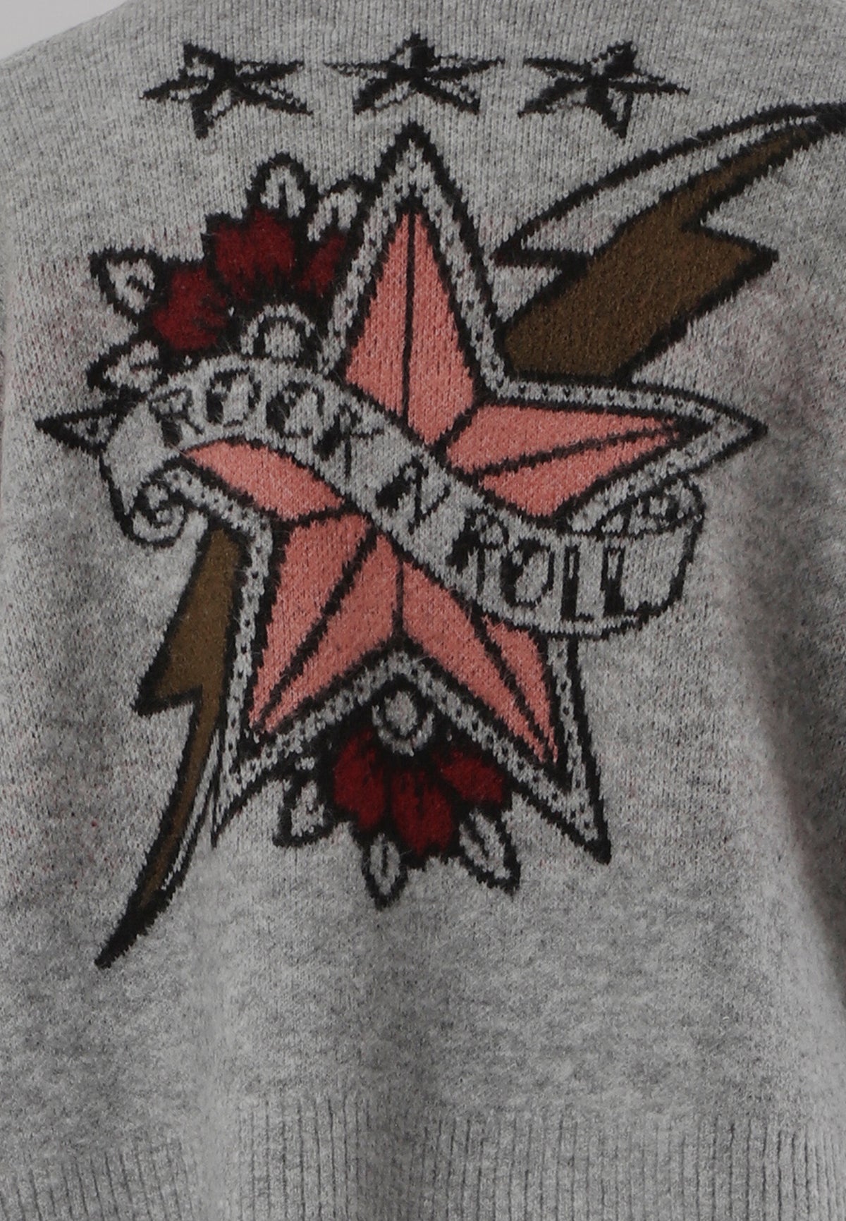 FOREVER CARDIGAN GREY MARL