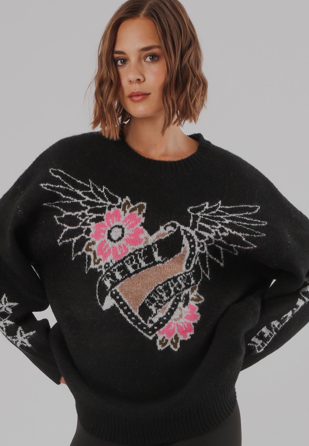 FOREVER JUMPER JET BLACK