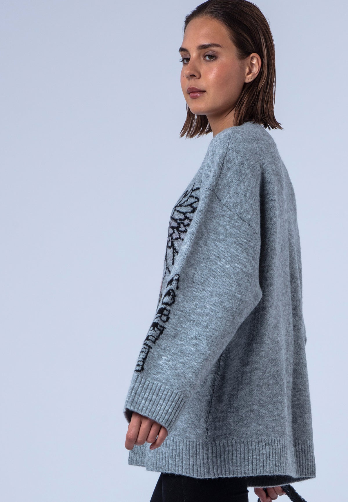 FOREVER JUMPER GREY MARL